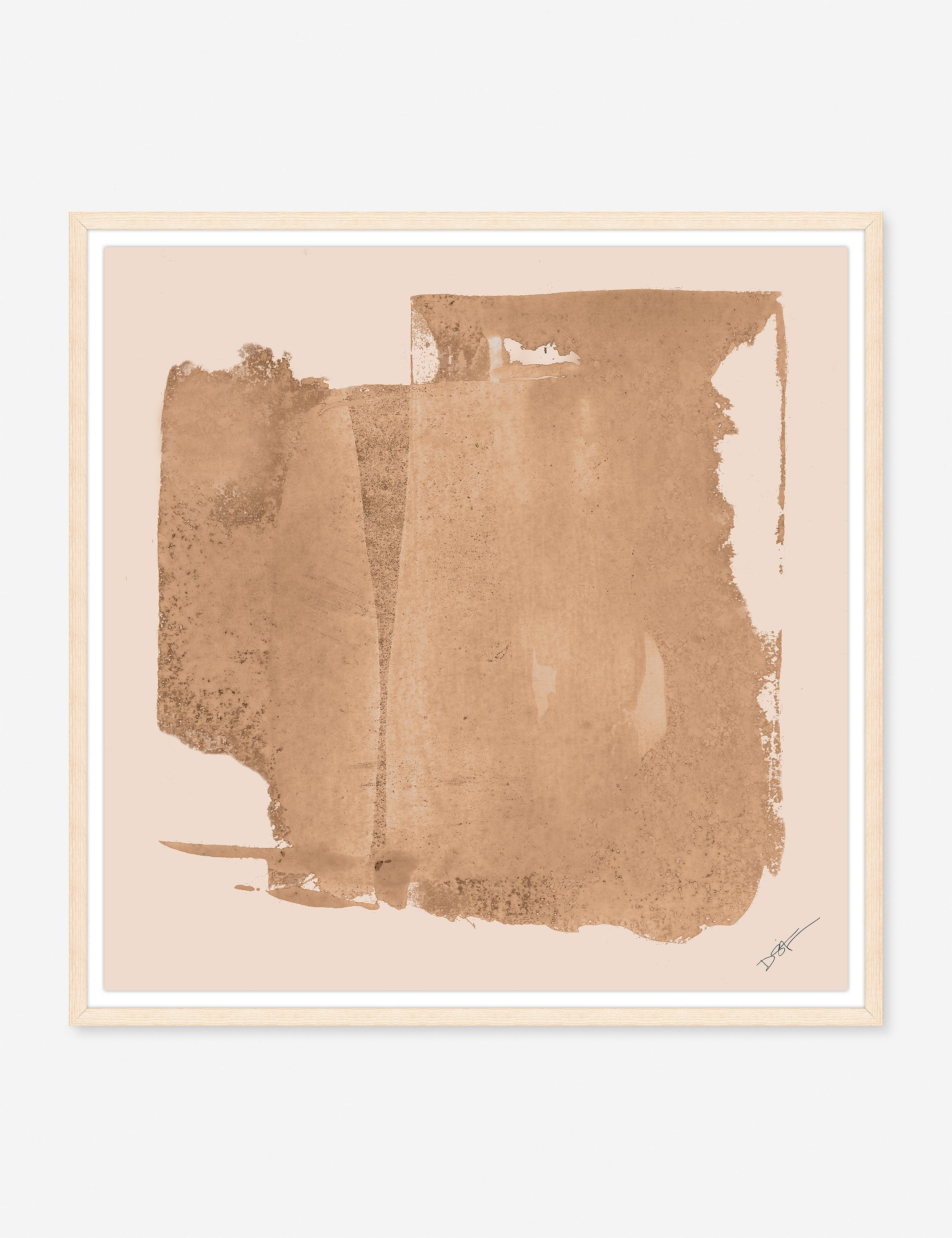 Lulu and Georgia - Dust Abstract Wall Art by Dawn Sweitzer