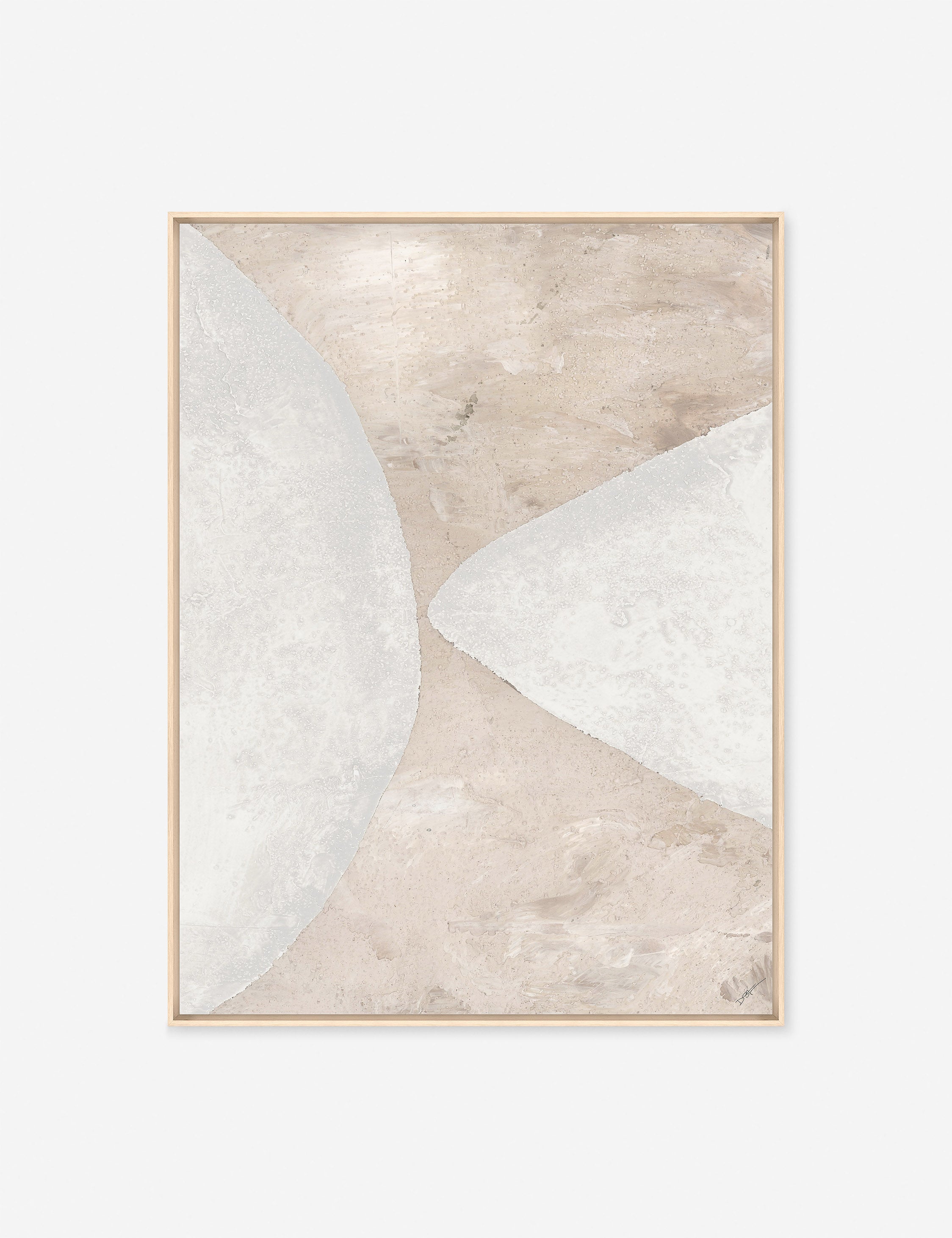 Lulu and Georgia - Bone Texture Series IV Wall Art by Dawn Sweitzer