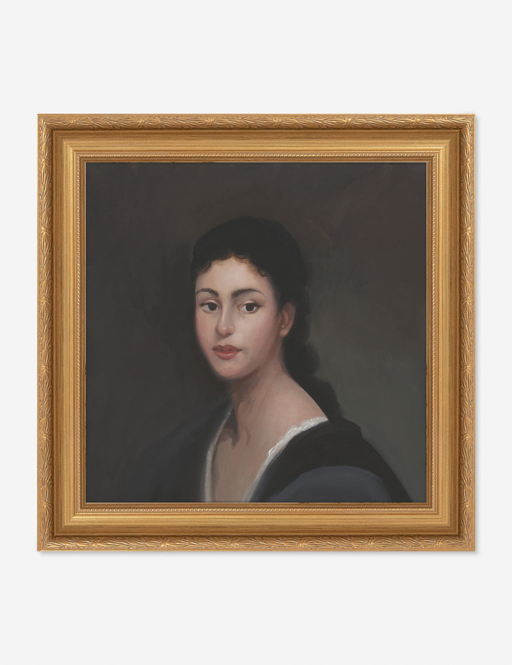 Lulu and Georgia - Portrait of A Woman Wall Art by Ryan Brown