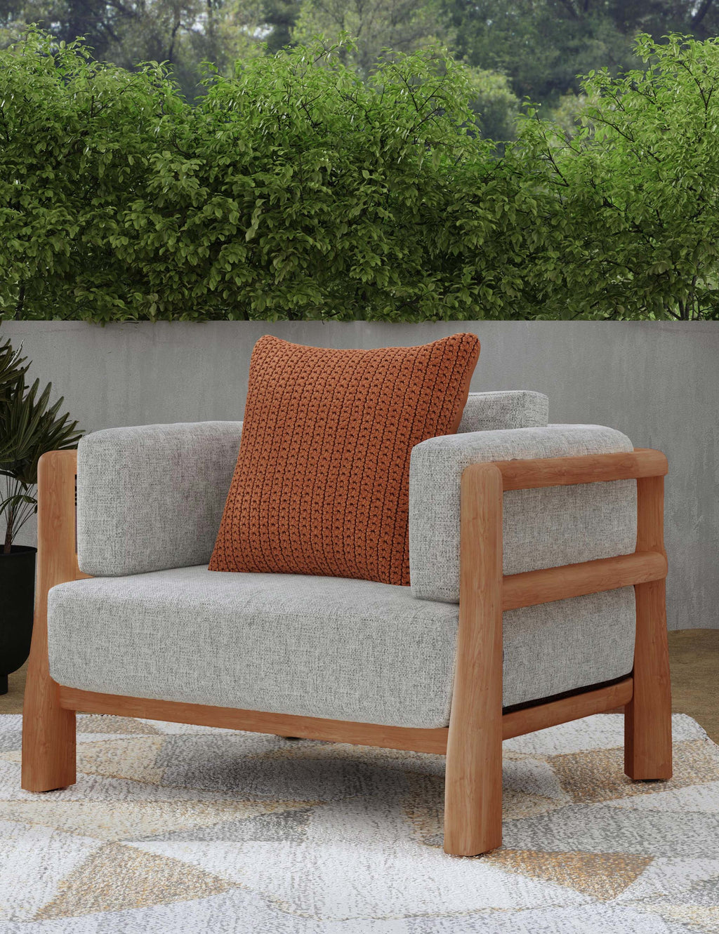 Lulu and Georgia - Alden Outdoor Accent Chair