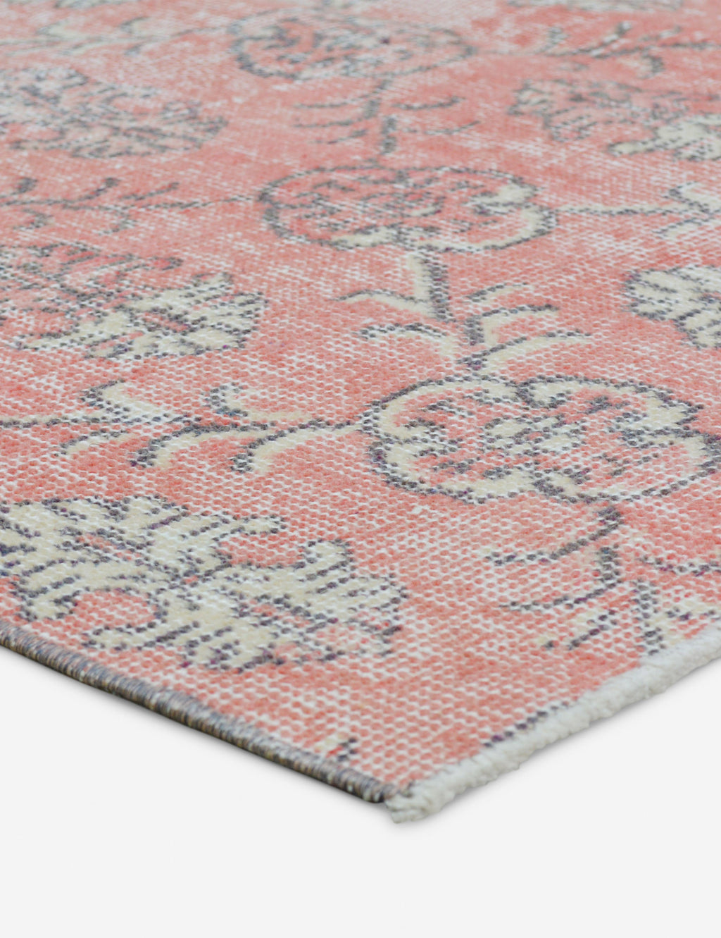 Lulu and Georgia - Vintage Turkish Hand - Knotted Wool Rug No. 431, 3'10" x 6'9"