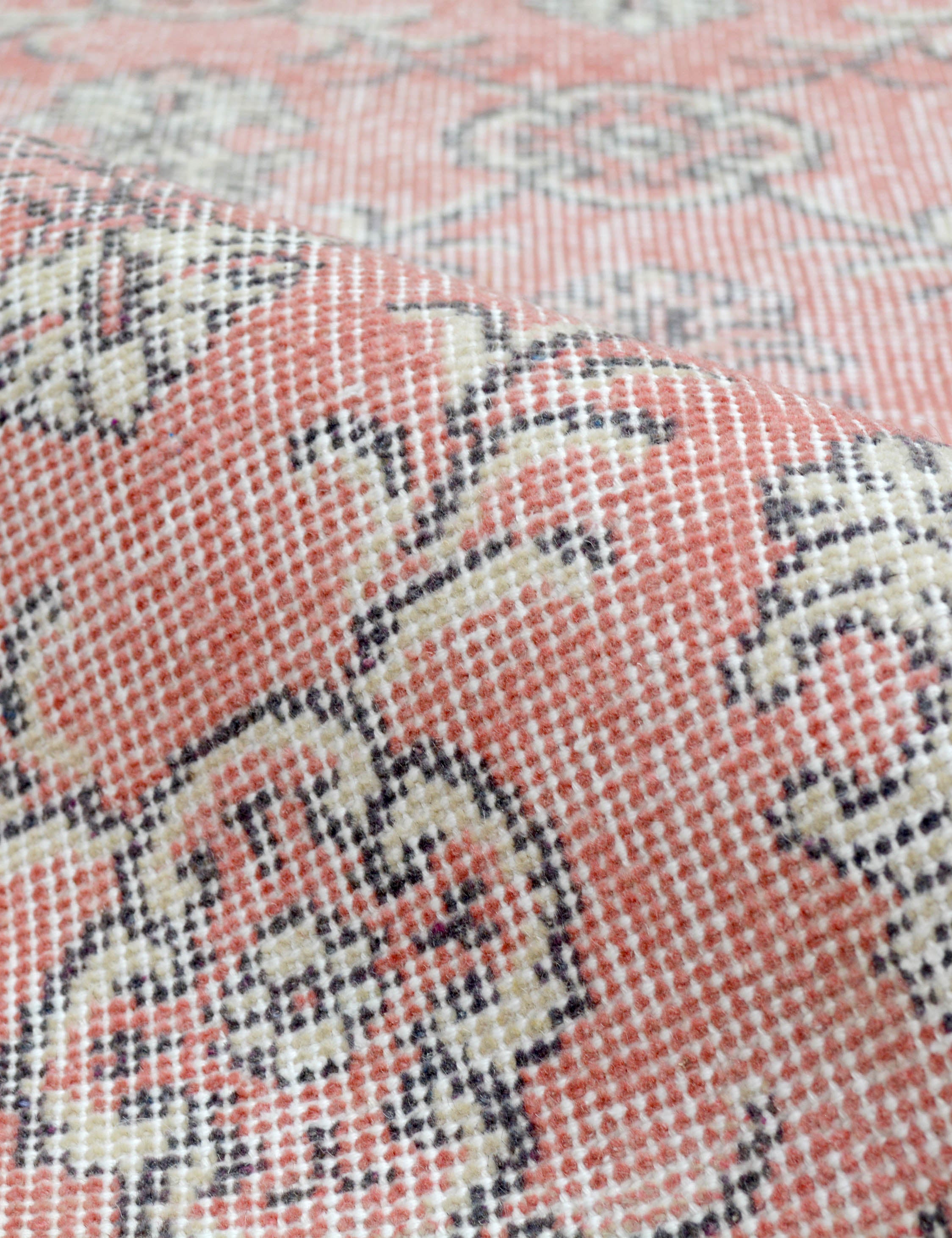 Lulu and Georgia - Vintage Turkish Hand - Knotted Wool Rug No. 431, 3'10" x 6'9"