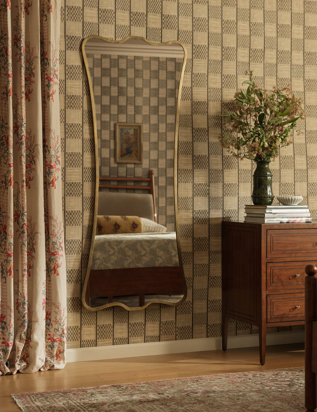 Lulu and Georgia - Fillmore Paperweave Wallpaper by Heidi Caillier