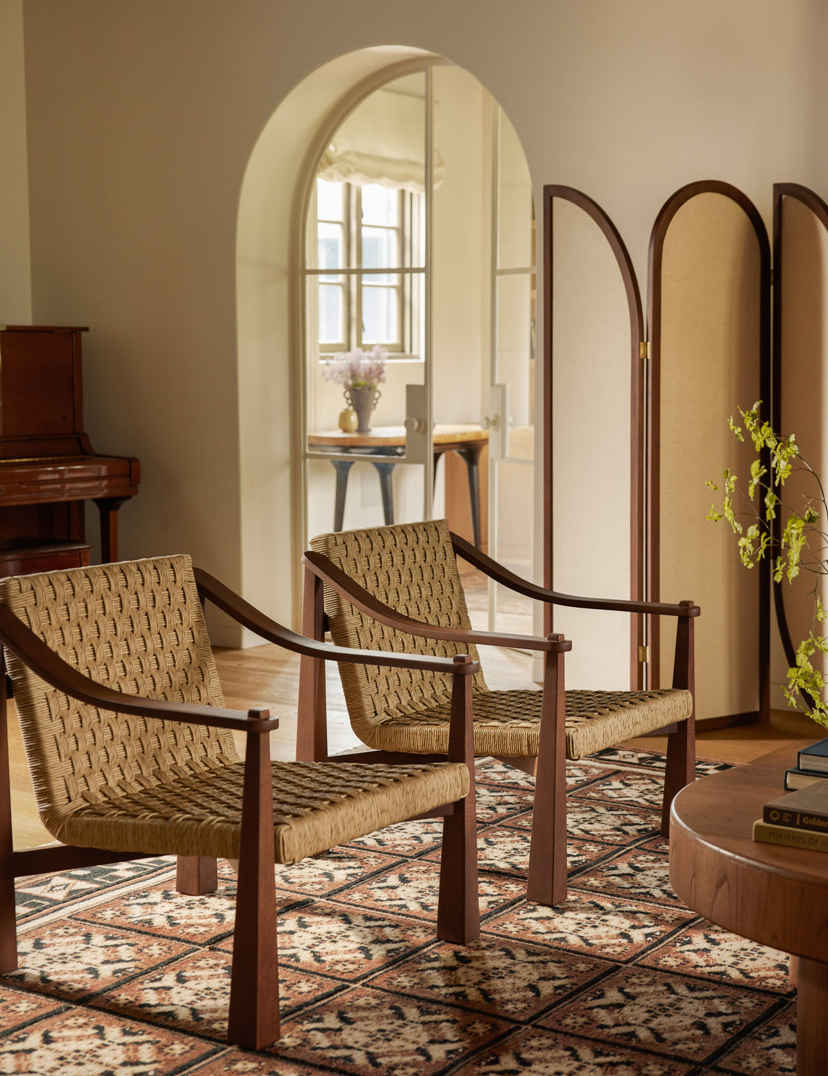 Lulu and Georgia - Open Box: Rashad Accent Chair, Brown
