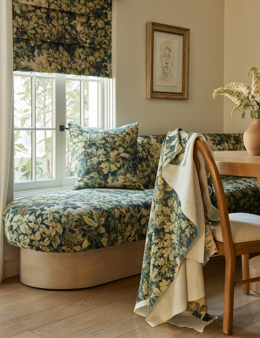 Lulu and Georgia - Bois de Chene Pillow by Scalamandre