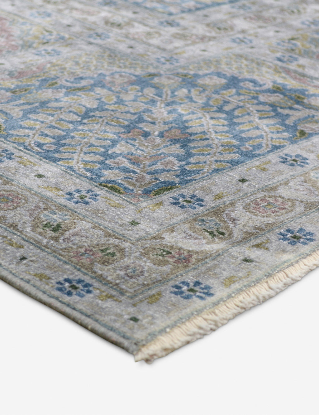 Lulu and Georgia - Vintage Turkish Hand - Knotted Wool Rug No. 411, 7'10" x 11'