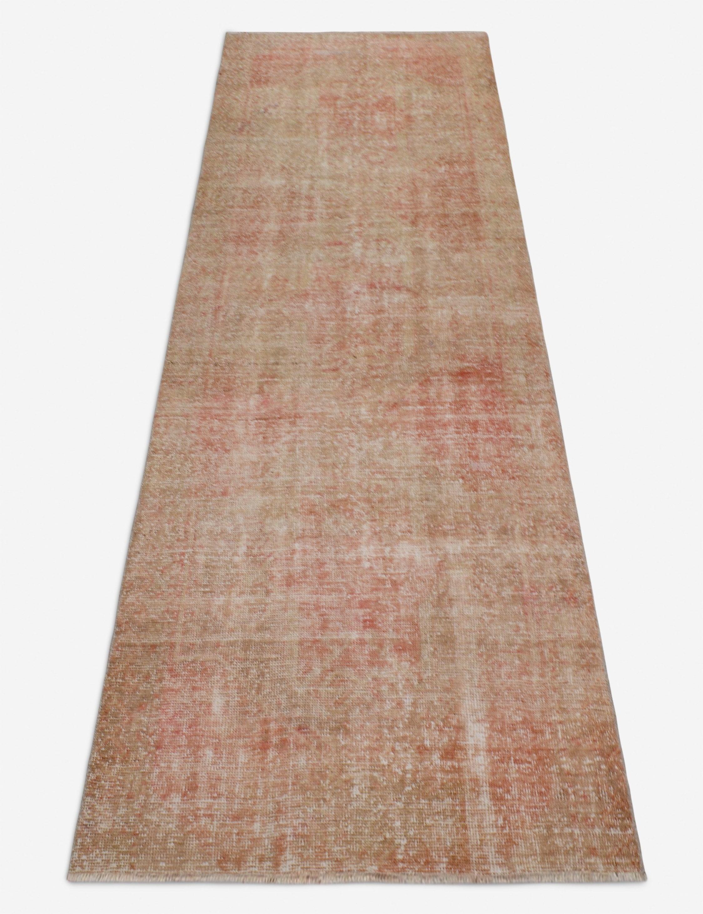 Lulu and Georgia - Vintage Turkish Hand - Knotted Wool Runner Rug No. 249, 3'1" x 10'4"