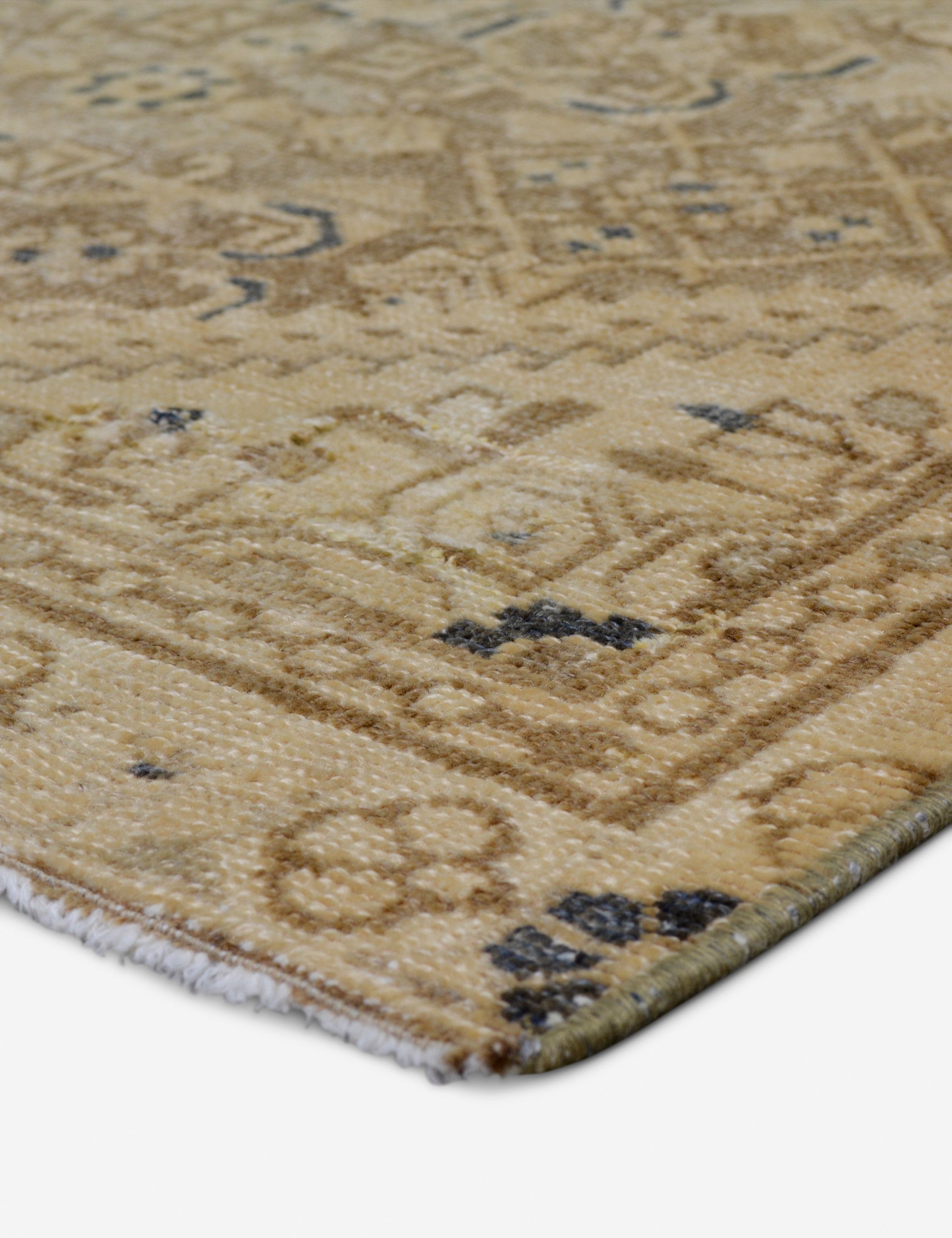 Lulu and Georgia - Vintage Turkish Hand - Knotted Wool Runner Rug No. 248, 3' x 9'6"