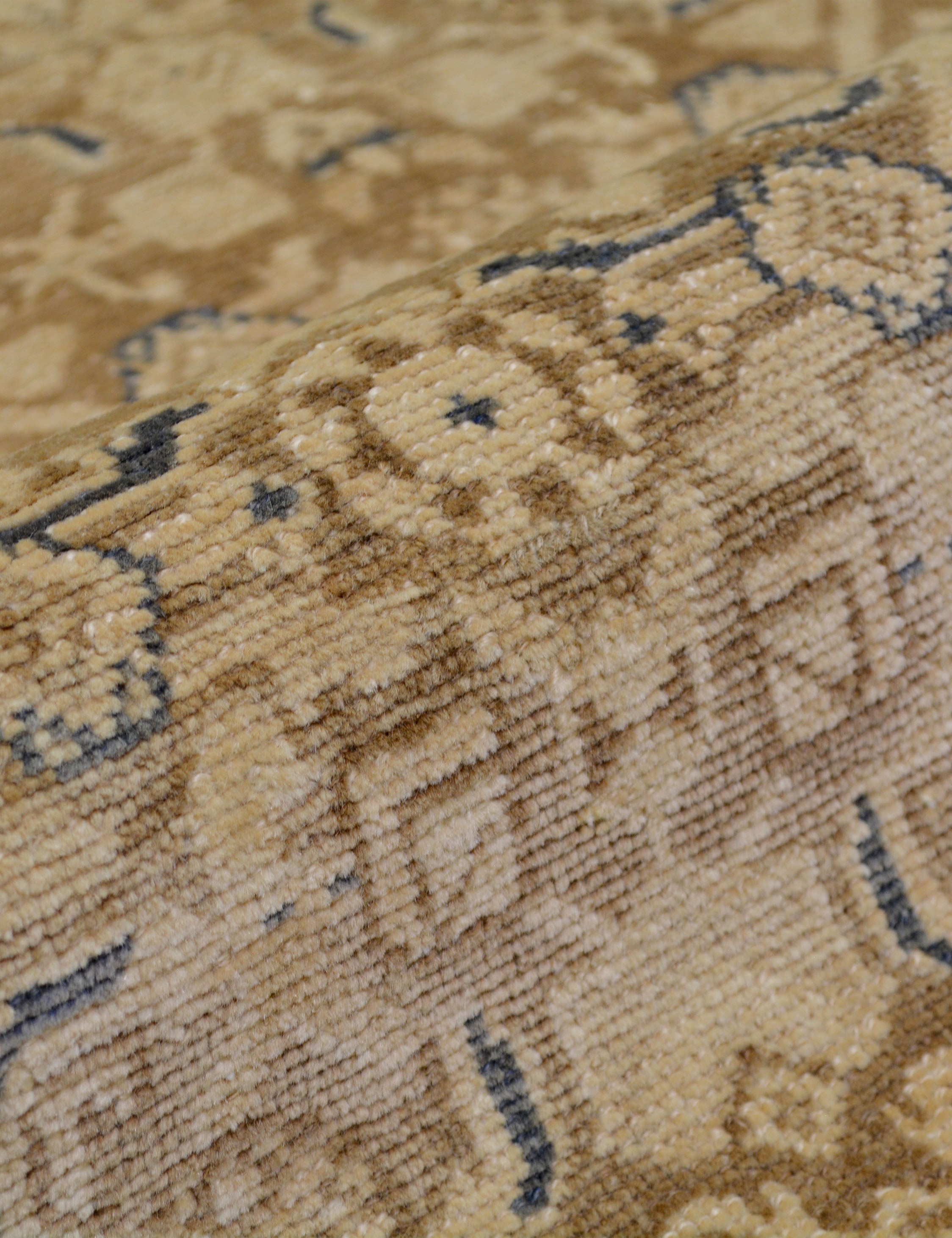 Lulu and Georgia - Vintage Turkish Hand - Knotted Wool Runner Rug No. 248, 3' x 9'6"