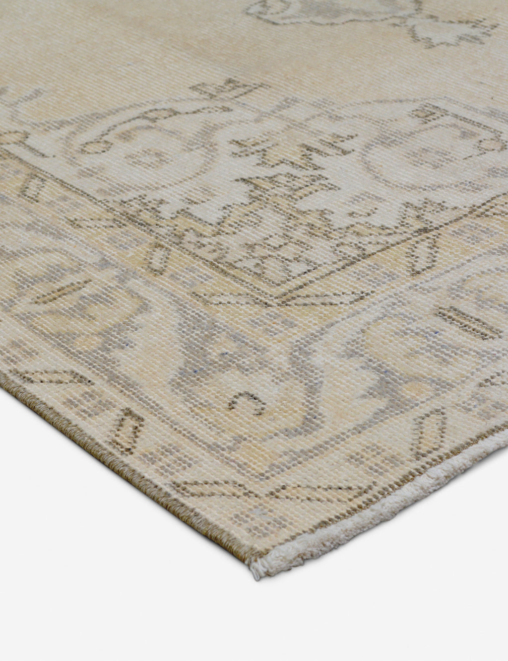 Lulu and Georgia - Vintage Turkish Hand - Knotted Wool Rug No. 432, 3'10" x 6'10"