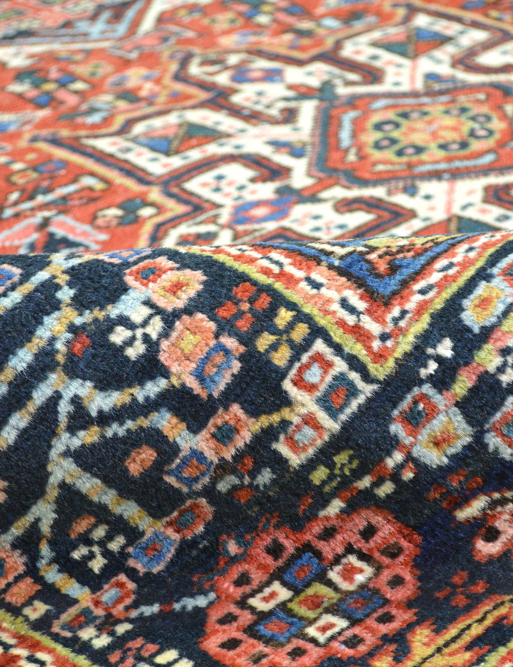 Lulu and Georgia - Vintage Turkish Hand - Knotted Wool Rug No. 412, 4'8" x 6'