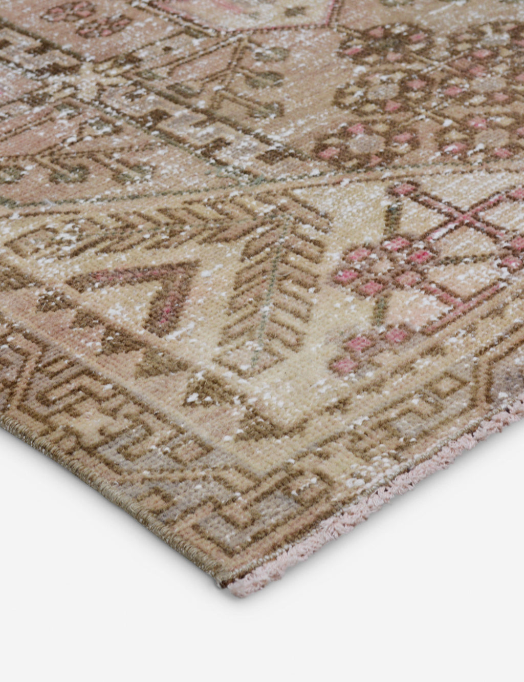Lulu and Georgia - Vintage Turkish Hand - Knotted Wool Runner Rug No. 255, 3'2" x 9'10"