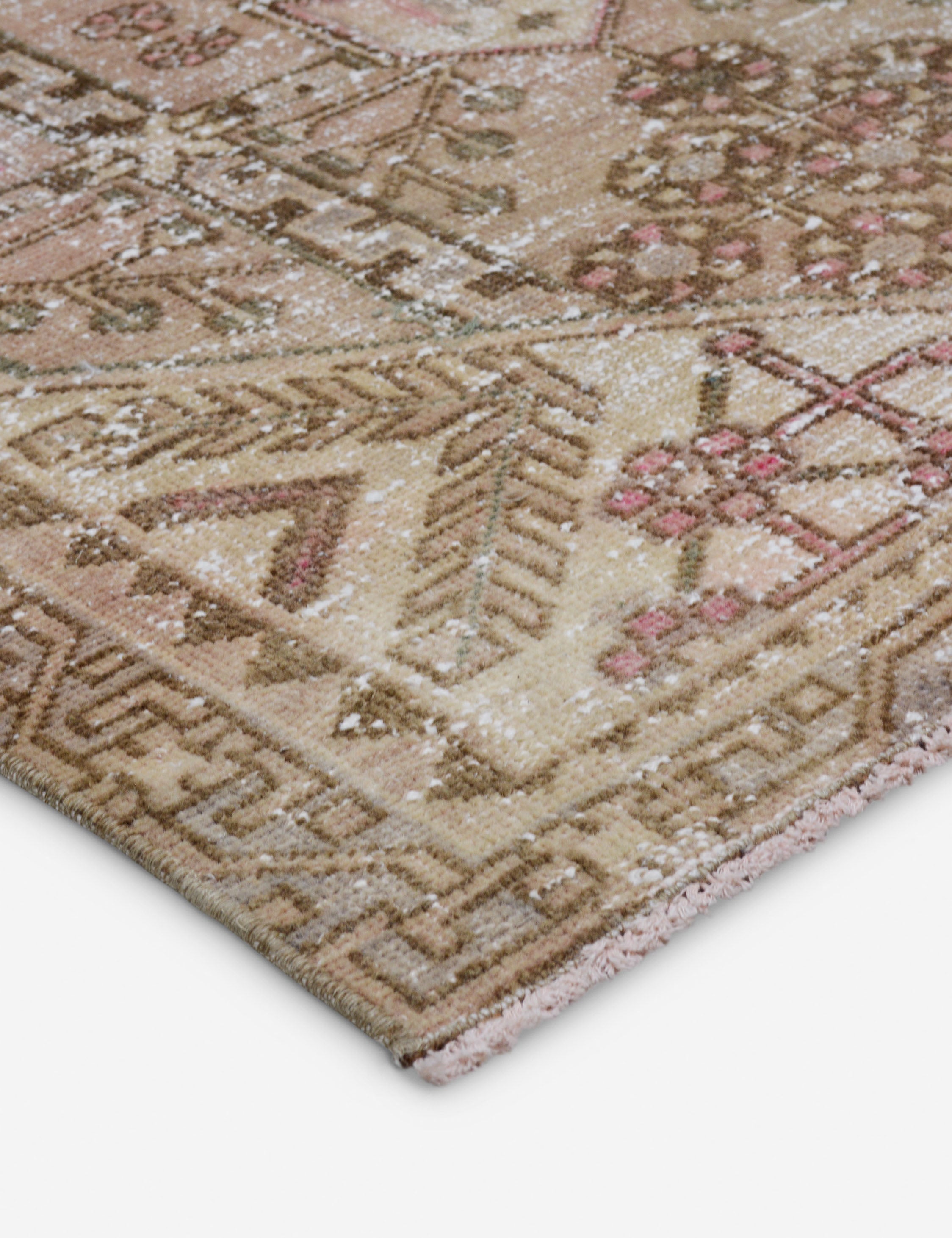 Lulu and Georgia - Vintage Turkish Hand - Knotted Wool Runner Rug No. 255, 3'2" x 9'10"