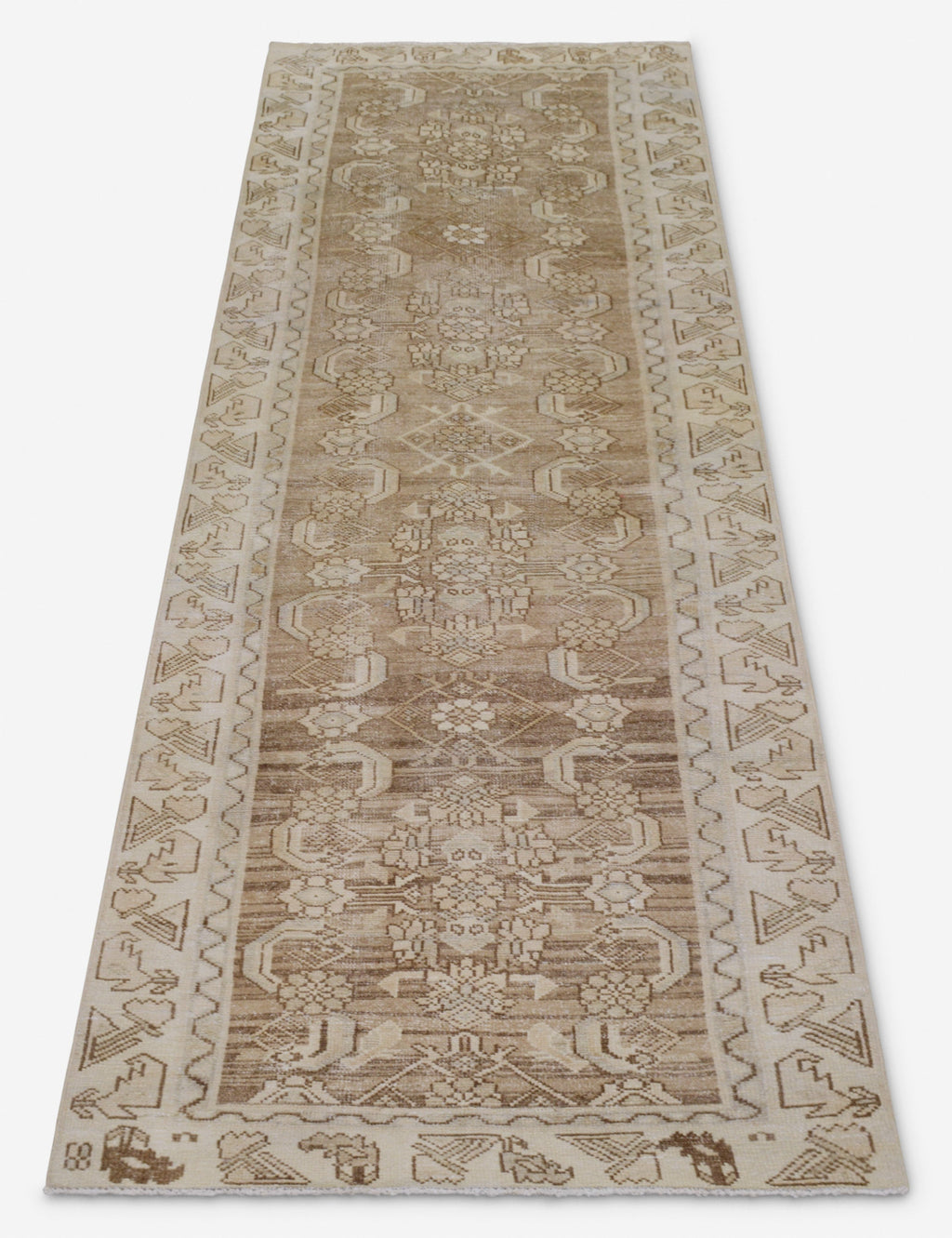 Lulu and Georgia - Vintage Turkish Hand - Knotted Wool Runner Rug No. 257, 2'9" x 9'