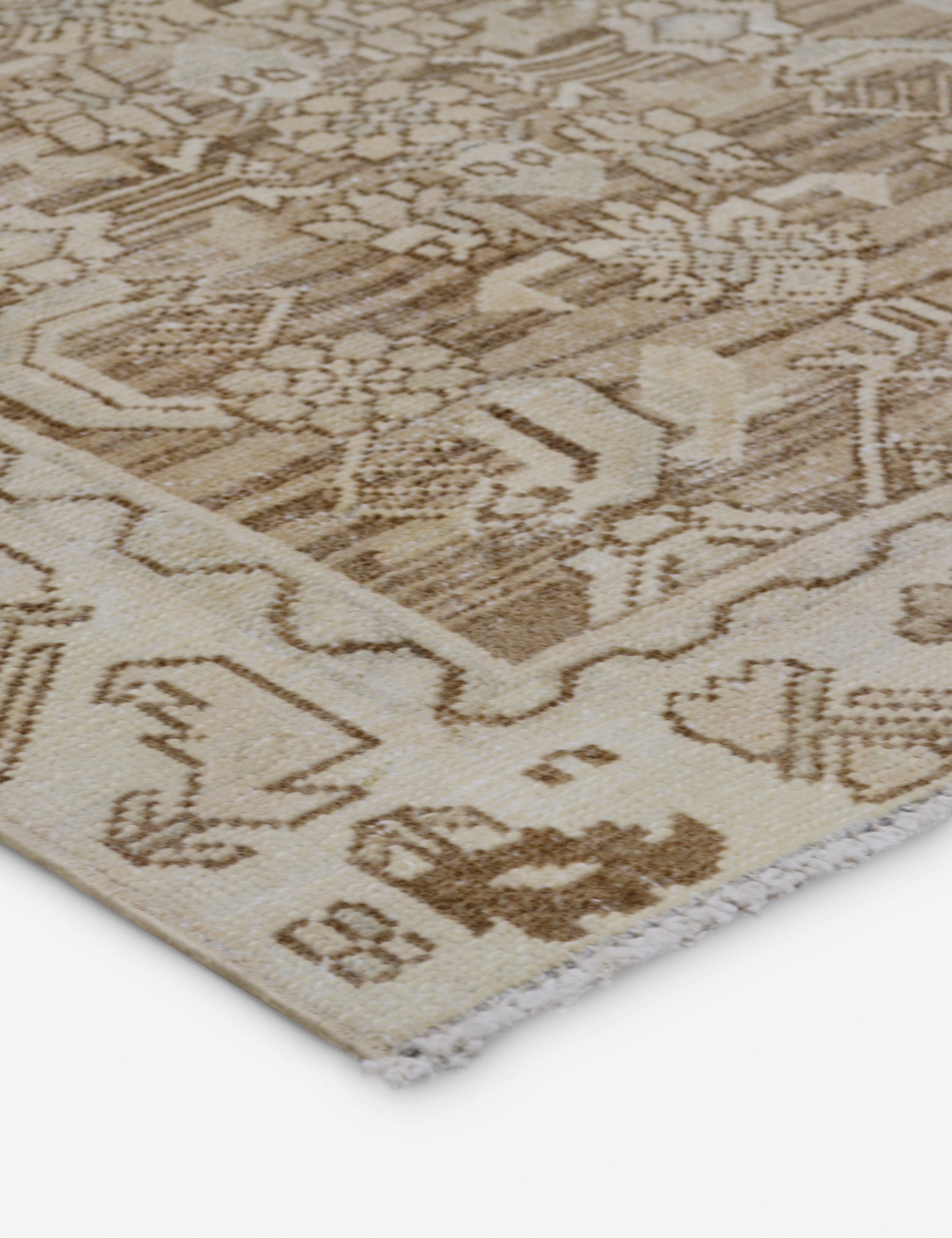 Lulu and Georgia - Vintage Turkish Hand - Knotted Wool Runner Rug No. 257, 2'9" x 9'