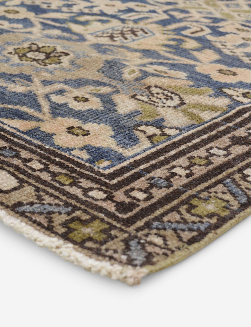 Lulu and Georgia - Vintage Turkish Hand - Knotted Wool Runner Rug No. 260, 2'10" x 9'3"