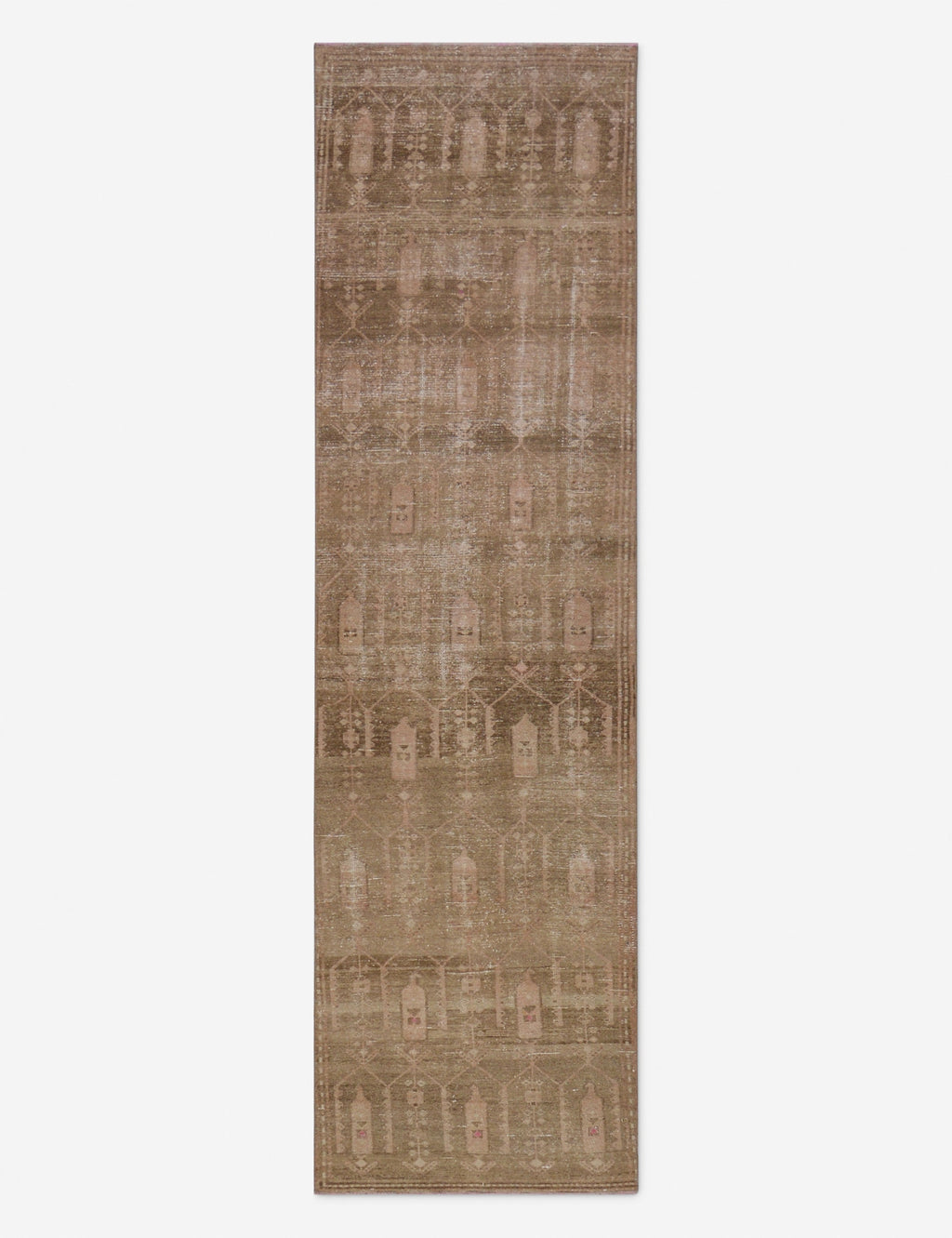 Lulu and Georgia - Vintage Turkish Hand - Knotted Wool Runner Rug No. 263, 2'8" x 9'3"