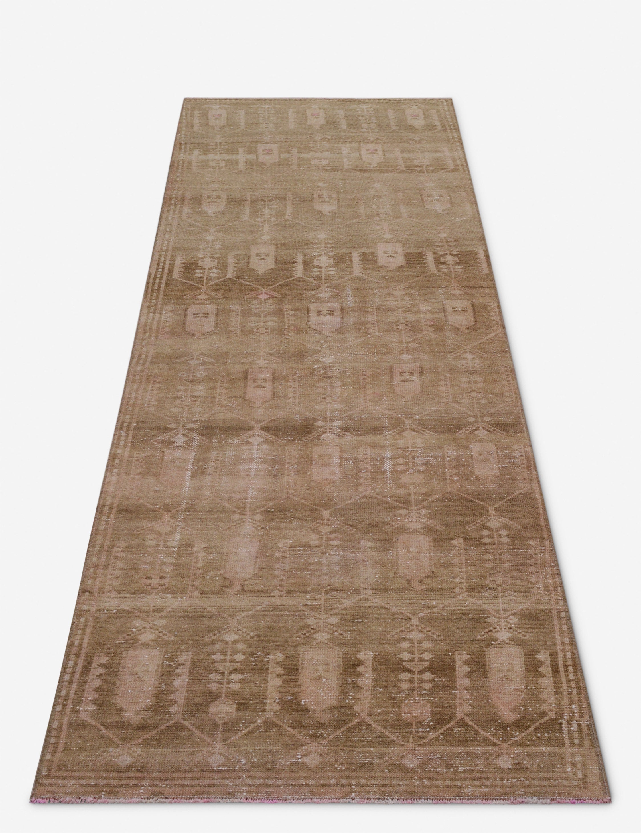 Lulu and Georgia - Vintage Turkish Hand - Knotted Wool Runner Rug No. 263, 2'8" x 9'3"