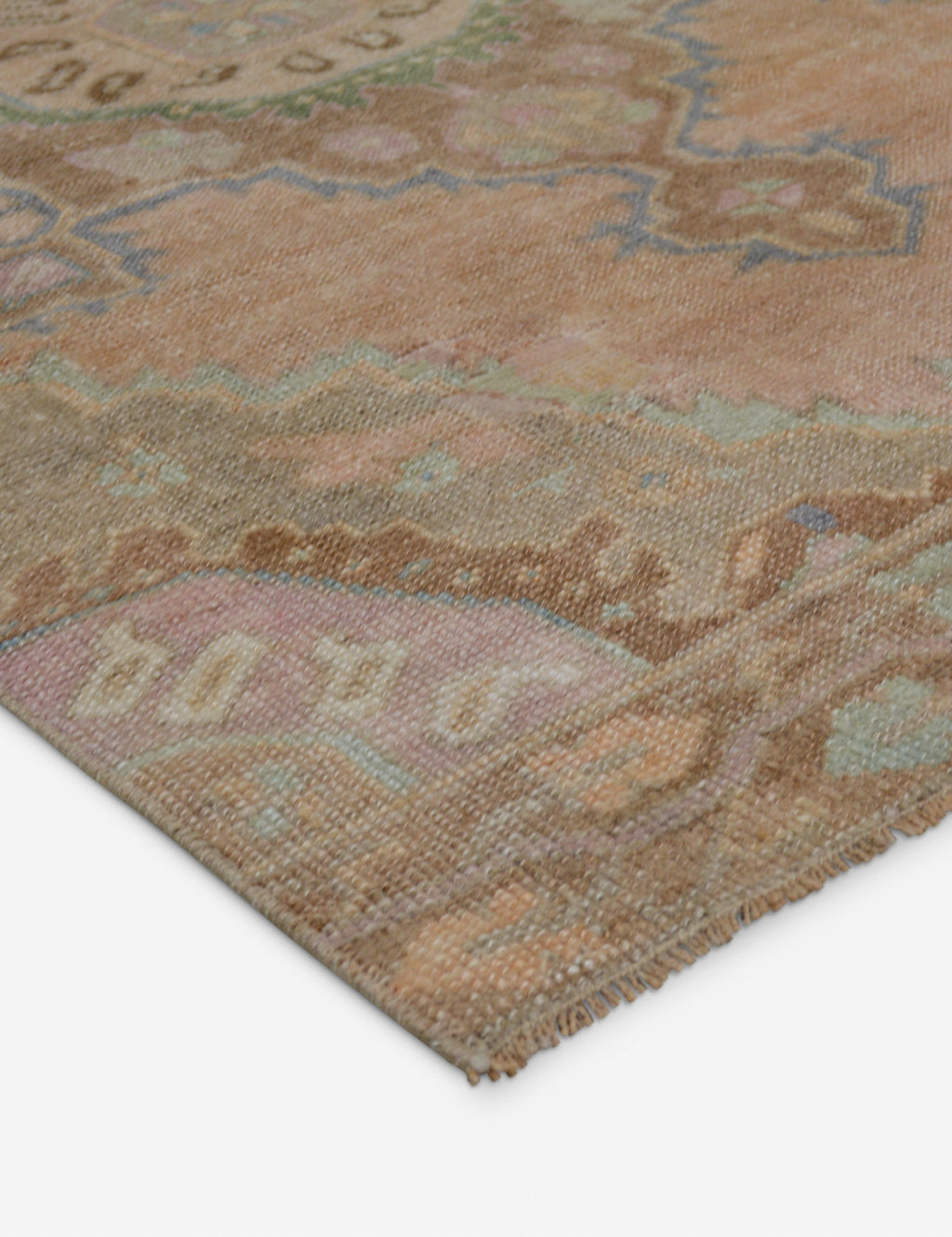 Lulu and Georgia - Vintage Turkish Hand - Knotted Wool Runner Rug No. 265, 3' x 8'1"
