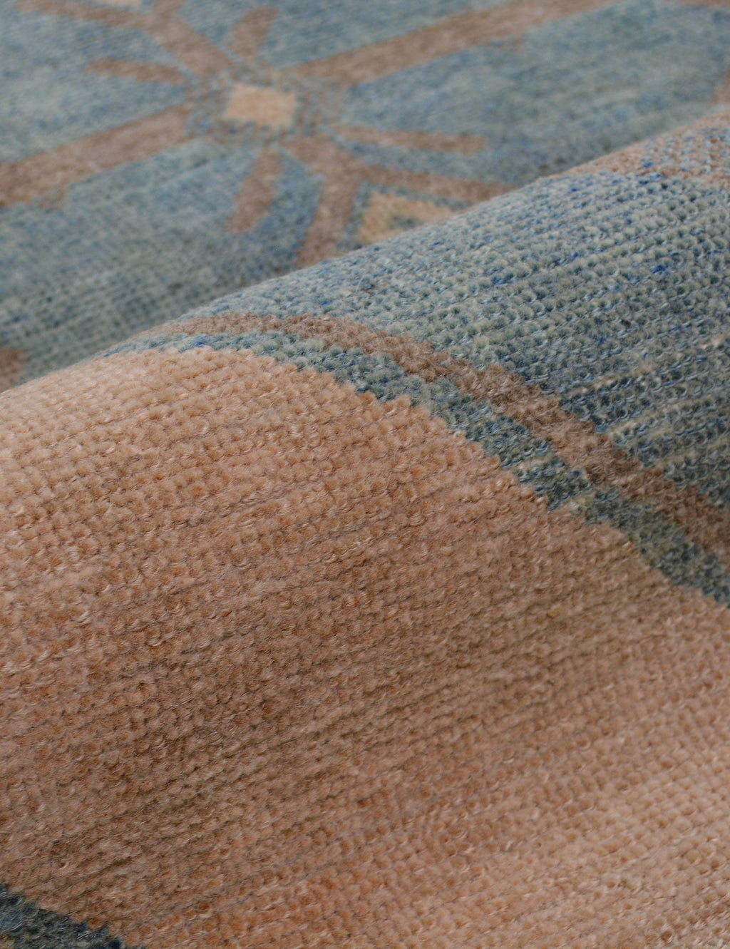 Lulu and Georgia - Vintage Turkish Hand - Knotted Wool Runner Rug No. 271, 3'2" x 11'8"