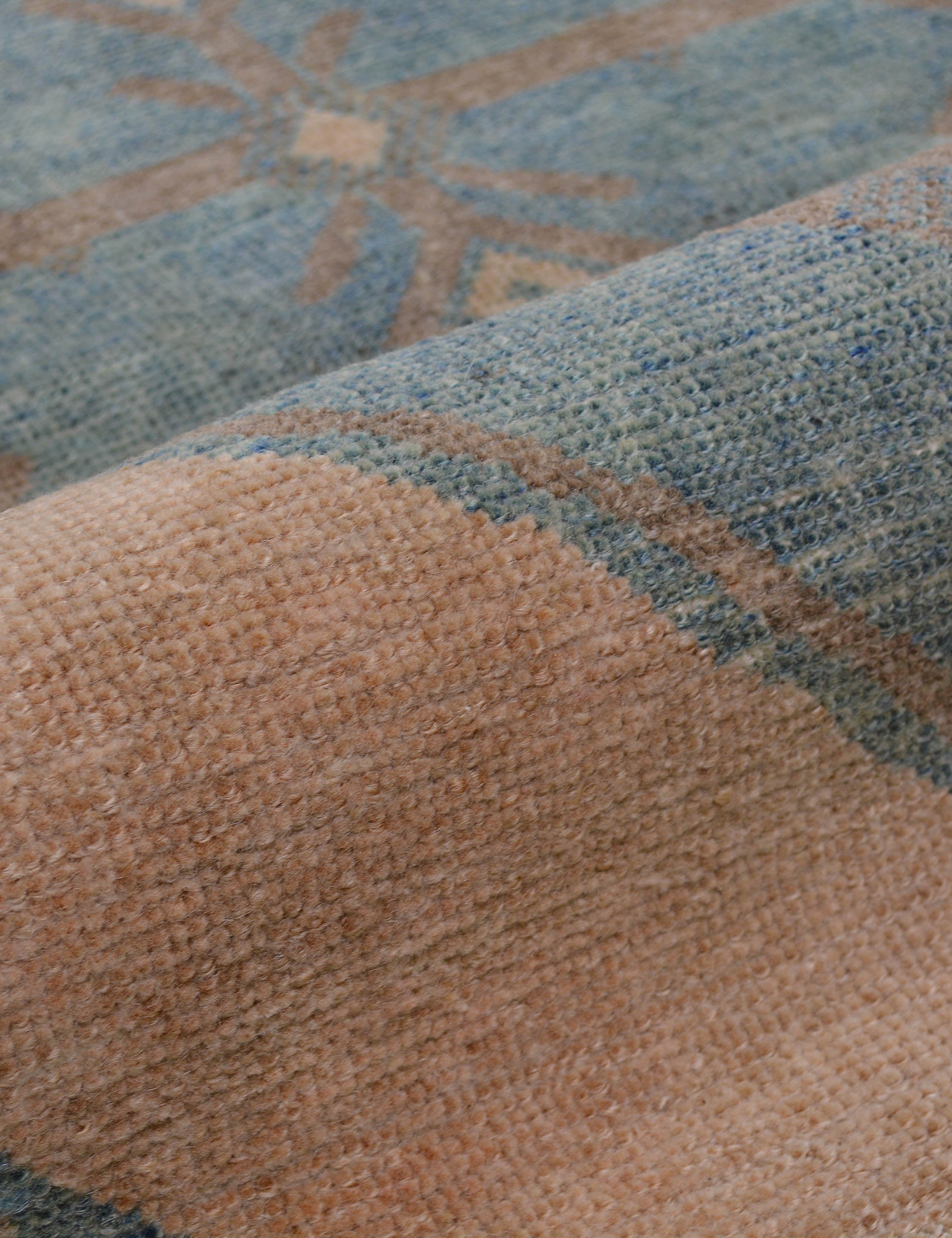 Lulu and Georgia - Vintage Turkish Hand - Knotted Wool Runner Rug No. 271, 3'2" x 11'8"