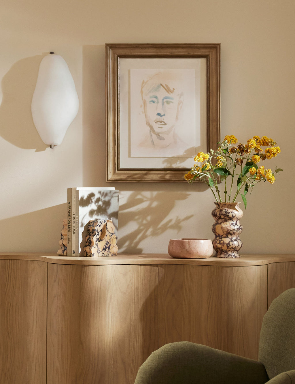 Lulu and Georgia - Zainab Rolling Vase by Lolly Lolly Ceramics