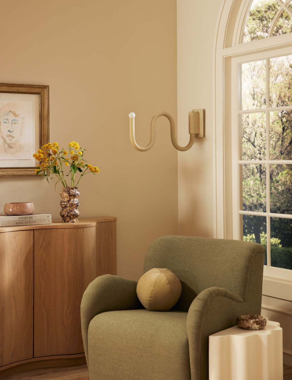 Lulu and Georgia - Noor Swing Arm Sconce by Lolly Lolly Ceramics
