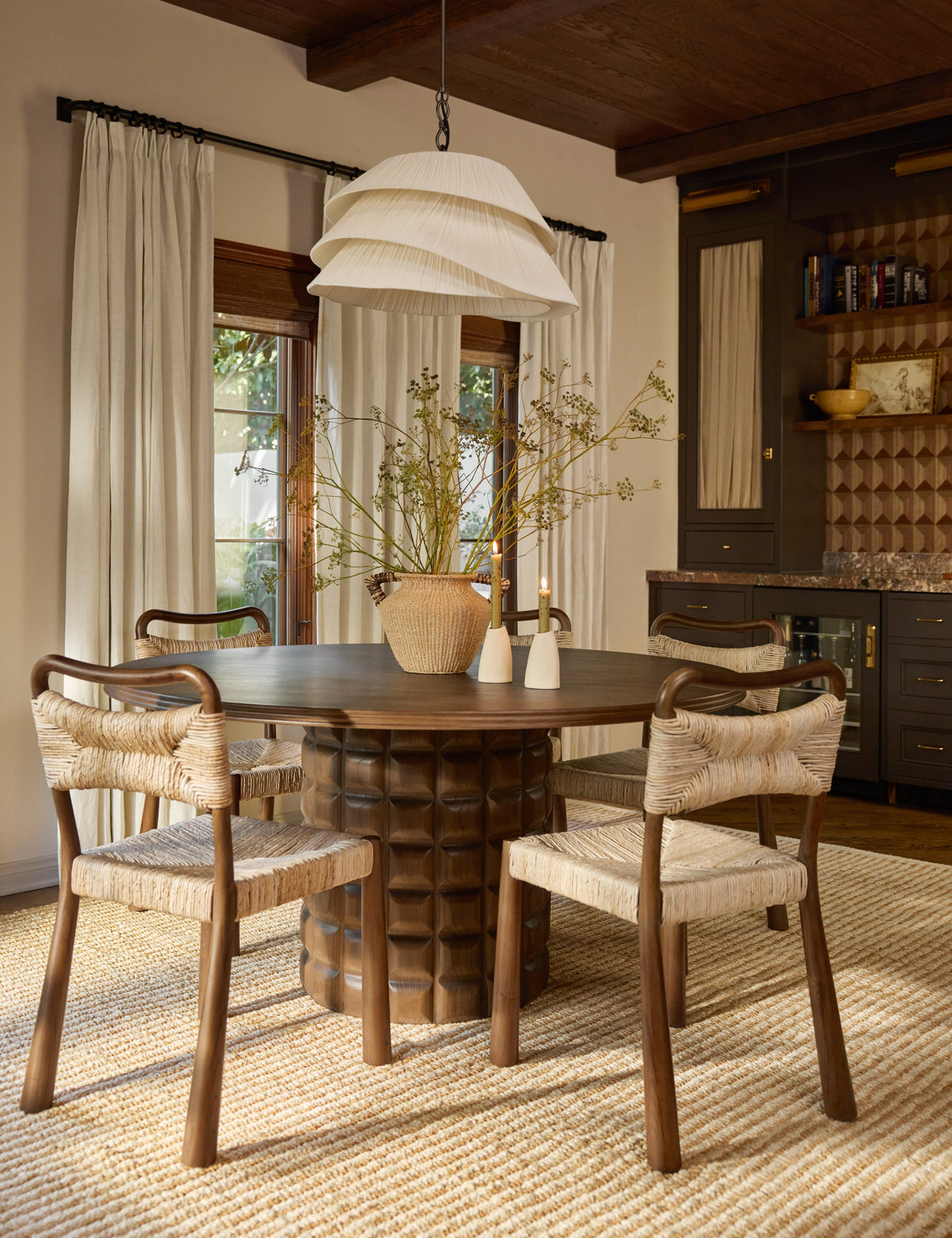 Lulu and Georgia - Palo Round Dining Table by Élan Byrd