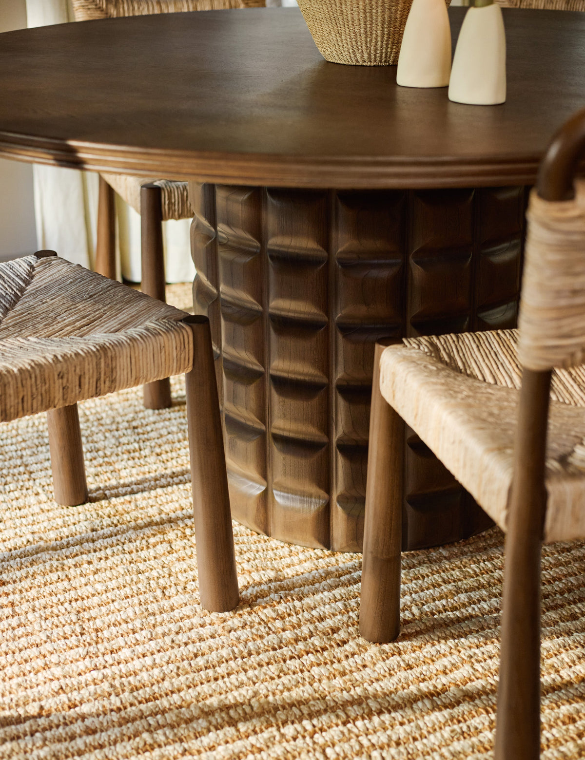 Lulu and Georgia - Palo Round Dining Table by Élan Byrd