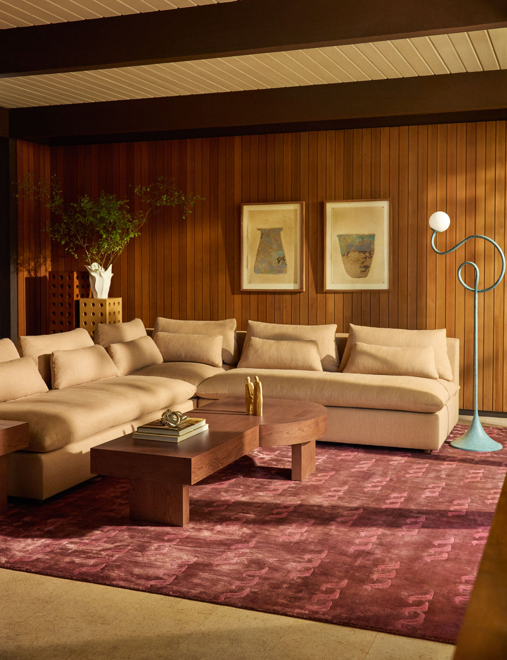 Lulu and Georgia - Nelja Modular Sectional Sofa by Sarah Sherman Samuel