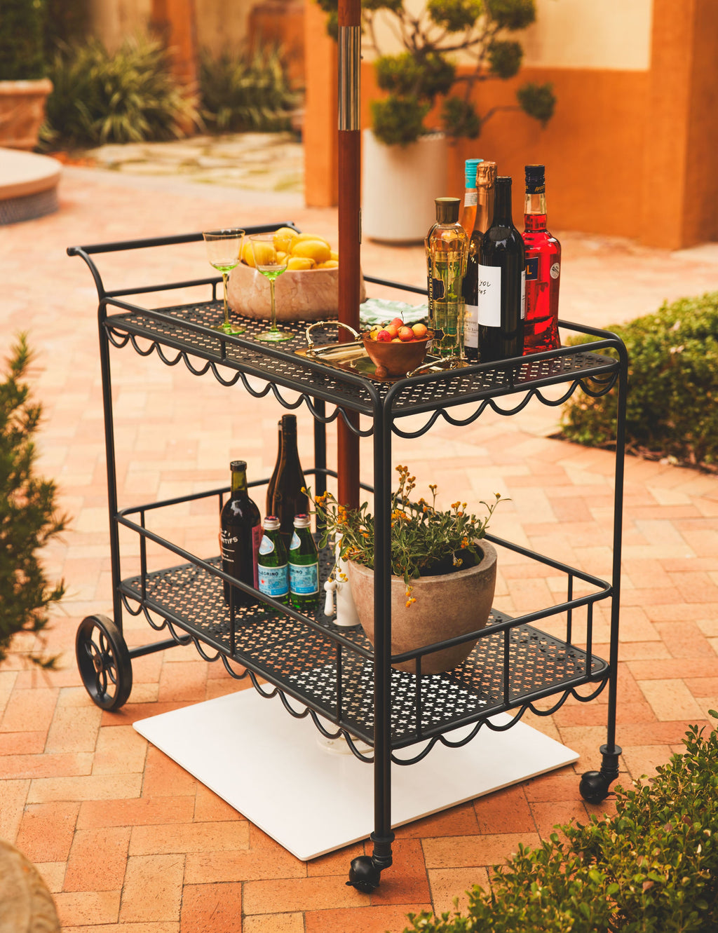 Lulu and Georgia - Al Fresco Bar Cart by Business & Pleasure Co.