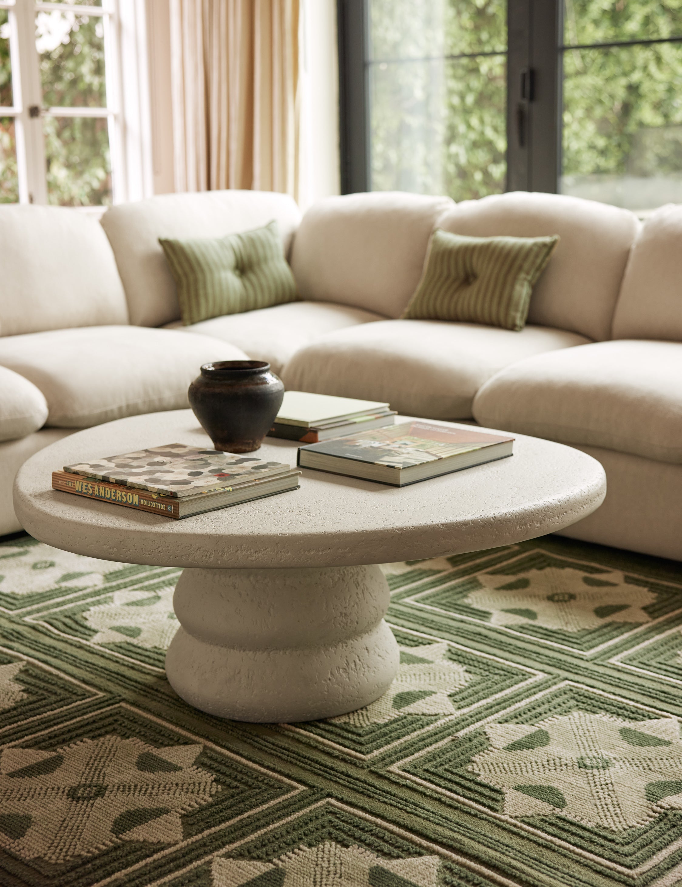 Lulu and Georgia - Hannu Indoor / Outdoor Round Coffee Table by Aimee Song