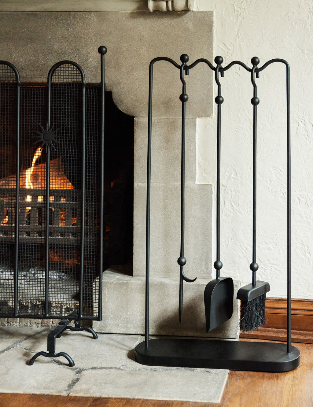 Lulu and Georgia - Este Fireplace Tools by Sarah Sherman Samuel