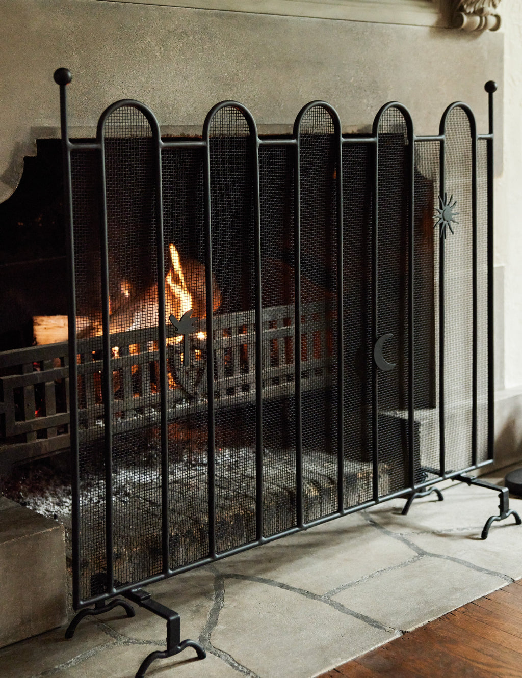 Lulu and Georgia - Este Fireplace Screen by Sarah Sherman Samuel