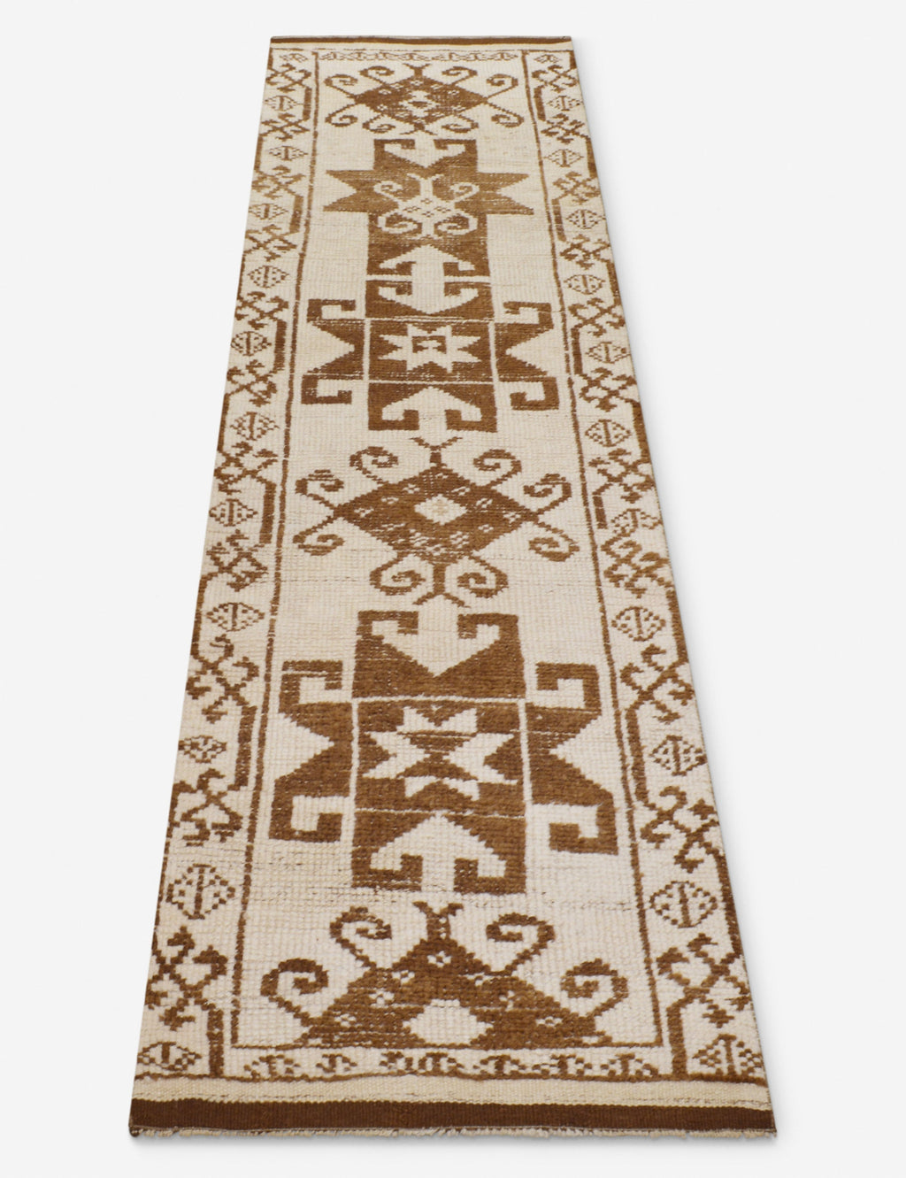 Lulu and Georgia - Vintage Turkish Hand - Knotted Wool Runner Rug No. 250, 2'8" x 10'7"