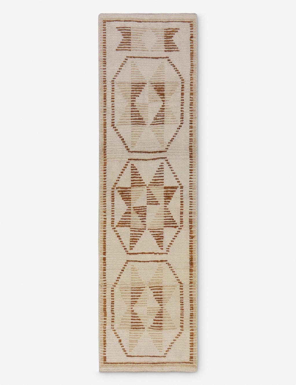 Lulu and Georgia - Vintage Turkish Hand - Knotted Wool Runner Rug No. 251, 2'7" x 9'3"