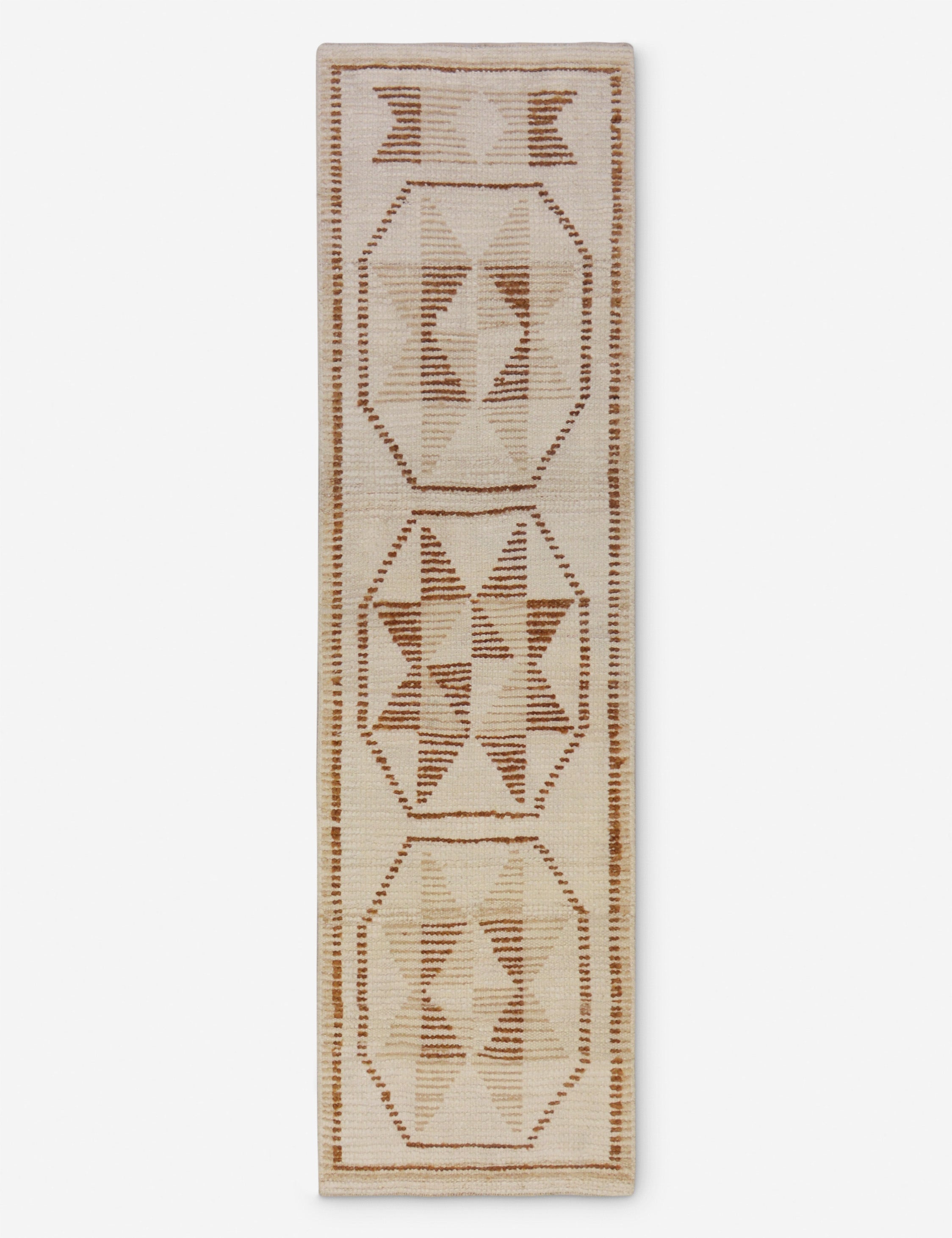 Lulu and Georgia - Vintage Turkish Hand - Knotted Wool Runner Rug No. 251, 2'7" x 9'3"