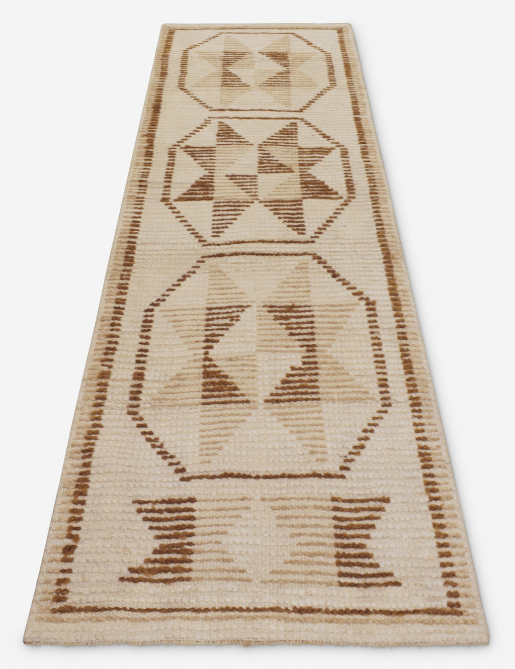Lulu and Georgia - Vintage Turkish Hand - Knotted Wool Runner Rug No. 251, 2'7" x 9'3"