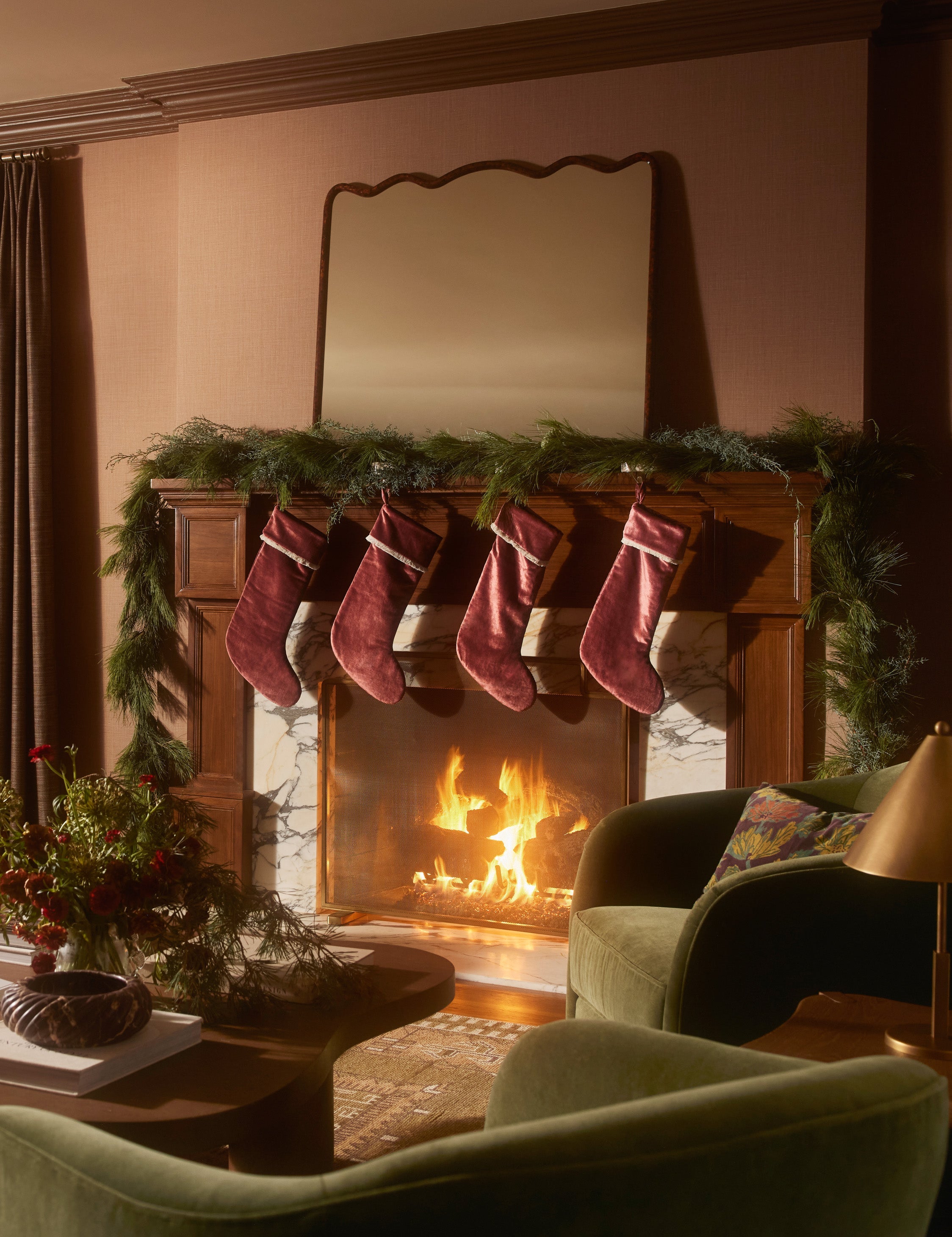 Lulu and Georgia - Brandis Velvet Stocking