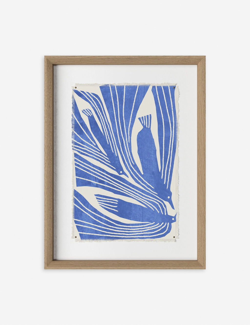 Lulu and Georgia - Avian Abstraction Flock Wall Art by Chloe Watts
