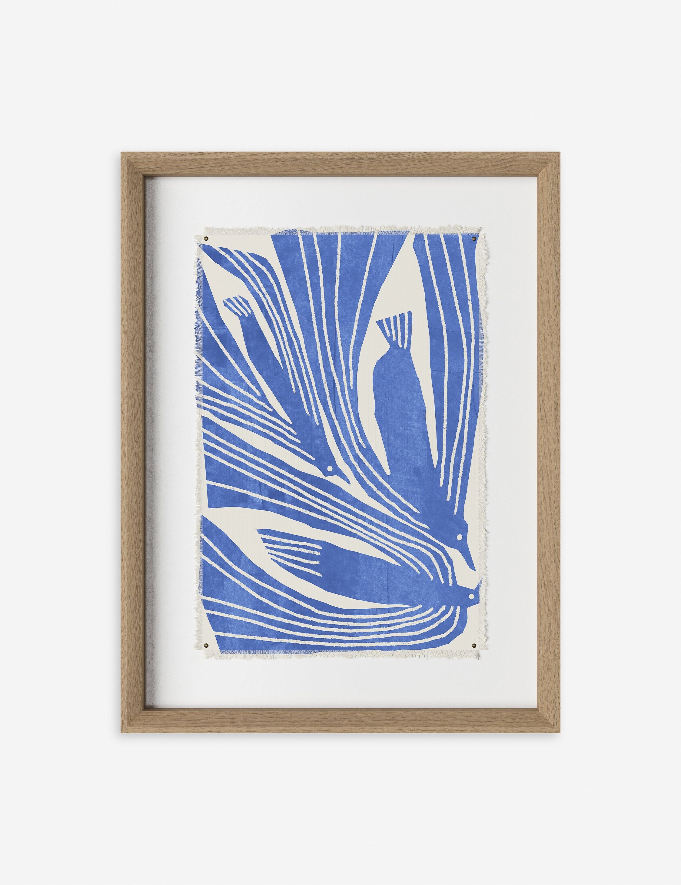 Lulu and Georgia - Avian Abstraction Flock Wall Art by Chloe Watts
