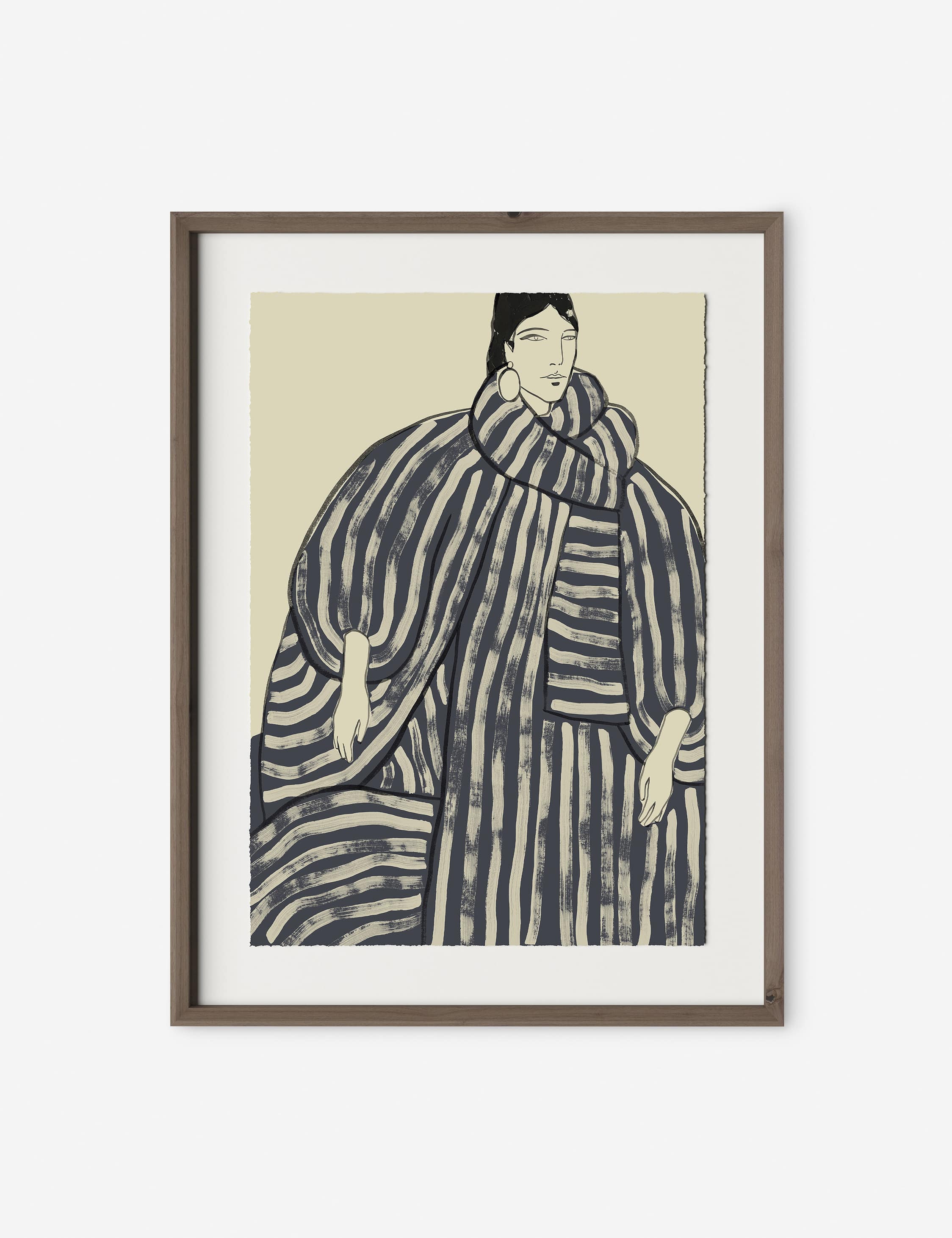 Lulu and Georgia - Couture Girl - Edith Wall Art by Aurora Bell