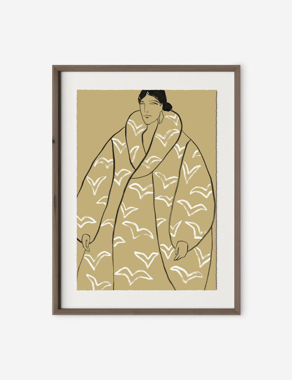 Lulu and Georgia - Couture Girl - Maeva Wall Art by Aurora Bell