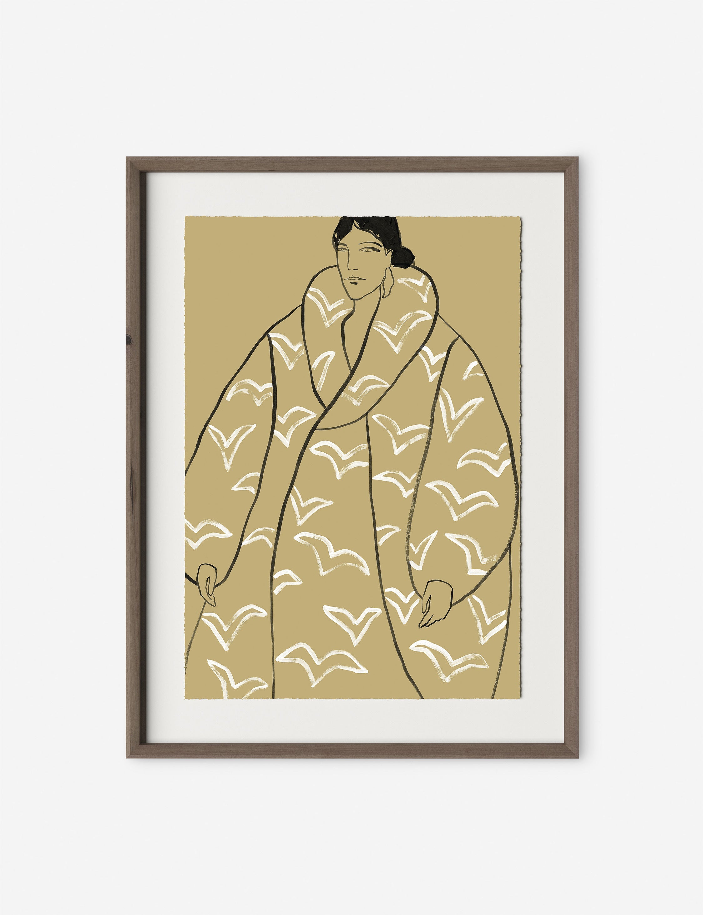Lulu and Georgia - Couture Girl - Maeva Wall Art by Aurora Bell