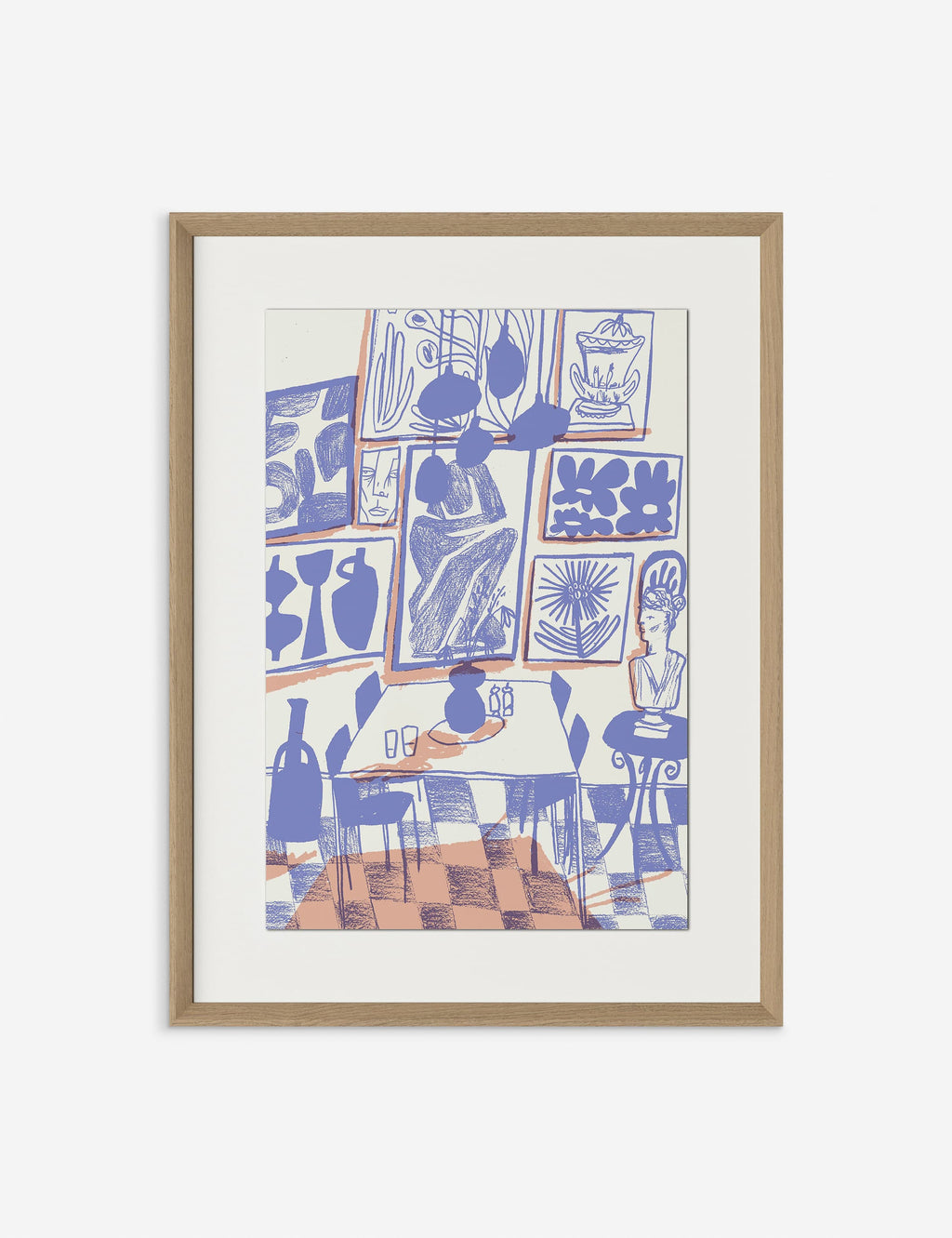 Lulu and Georgia - Home Block - Haven Wall Art by Chloe Watts