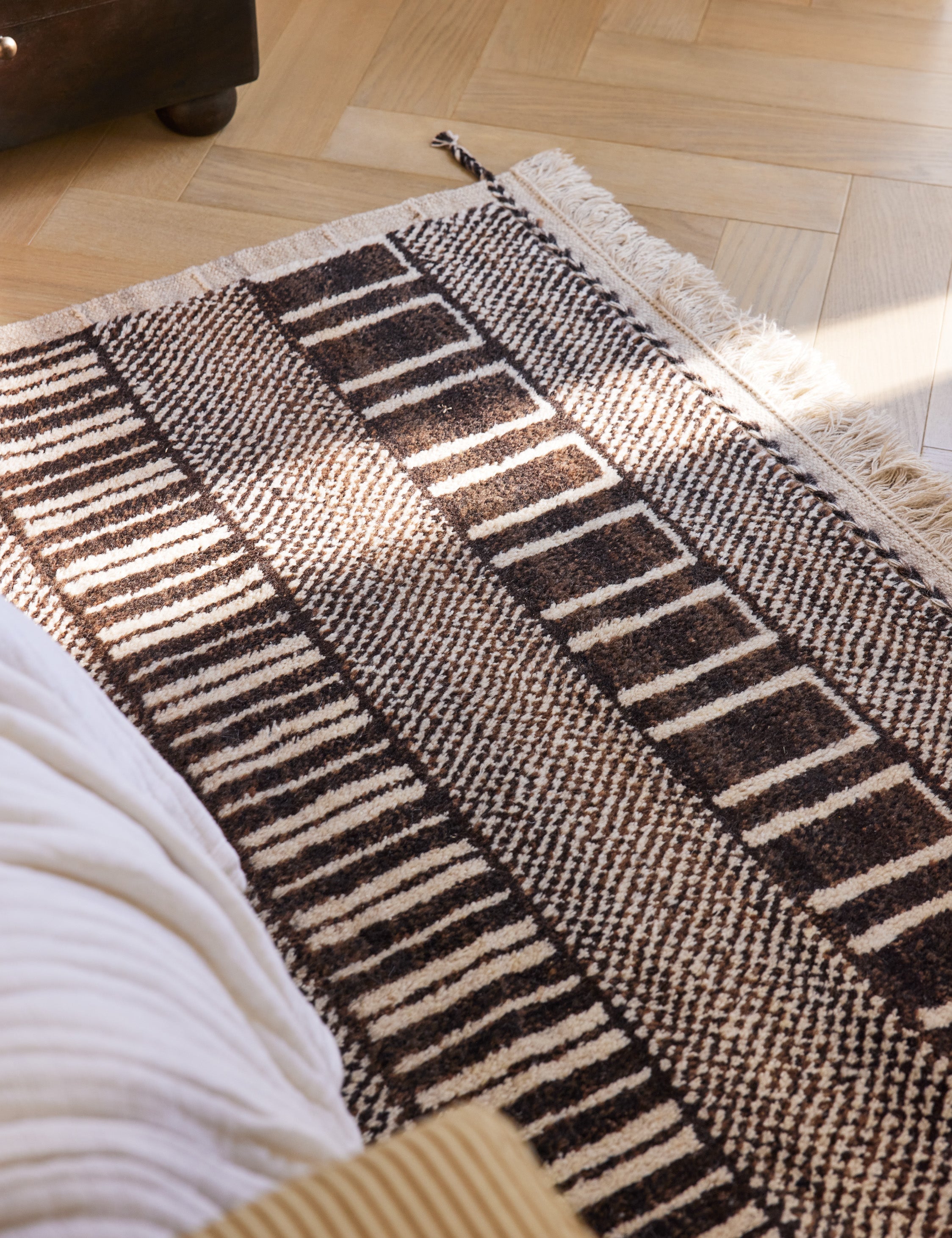 Lulu and Georgia - Allard Moroccan-Style Hand-Knotted Wool Rug