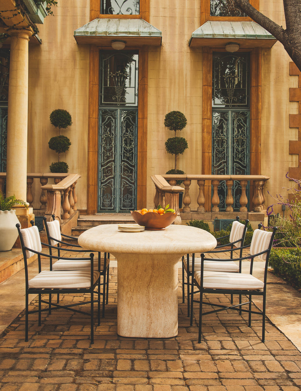 Lulu and Georgia - Leni Outdoor Dining Arm Chair