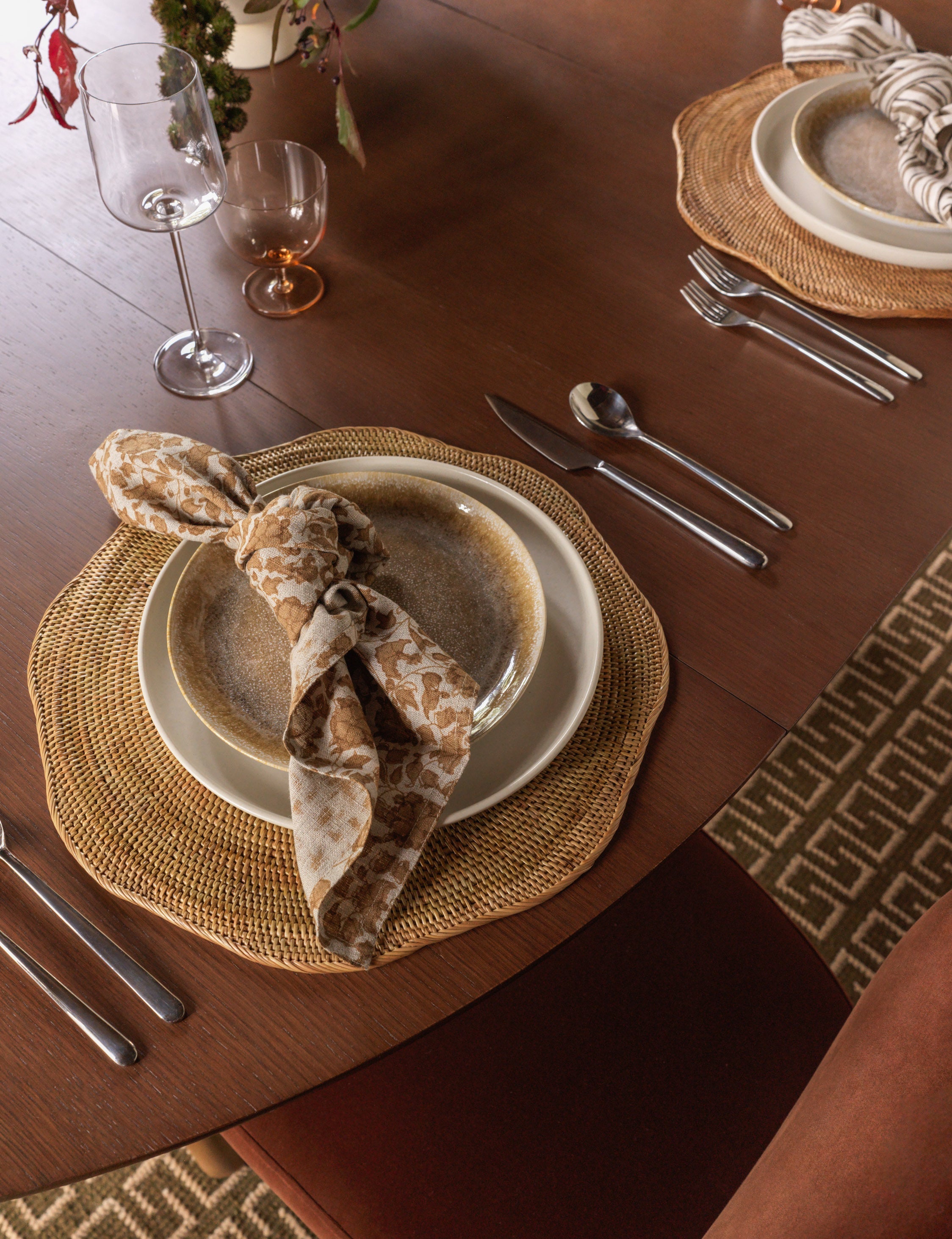 Lulu and Georgia - Tyna Rattan Placemats (Set of 4)