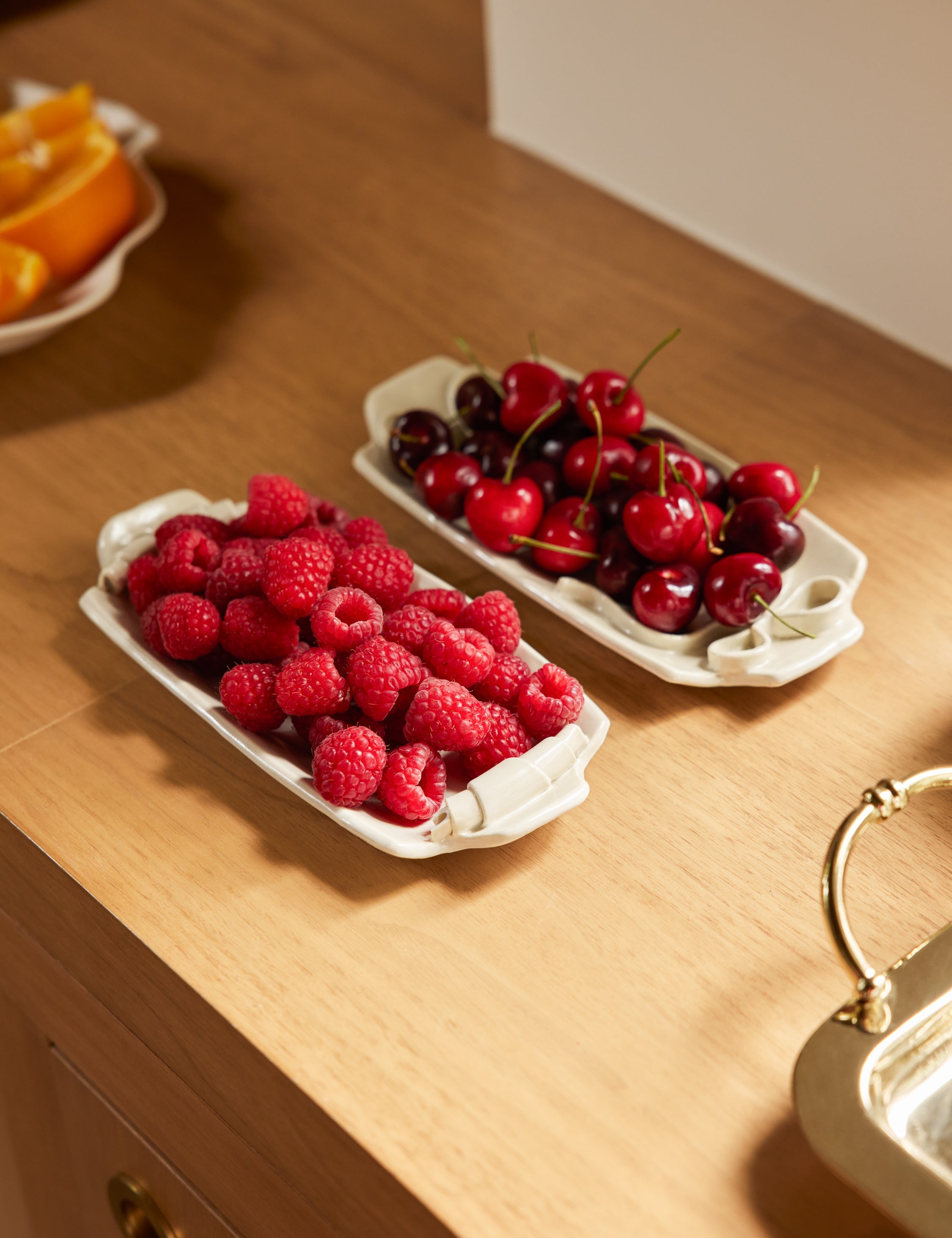 Lulu and Georgia - Croissant Serving Dish by Stephanie Dawn Matthias