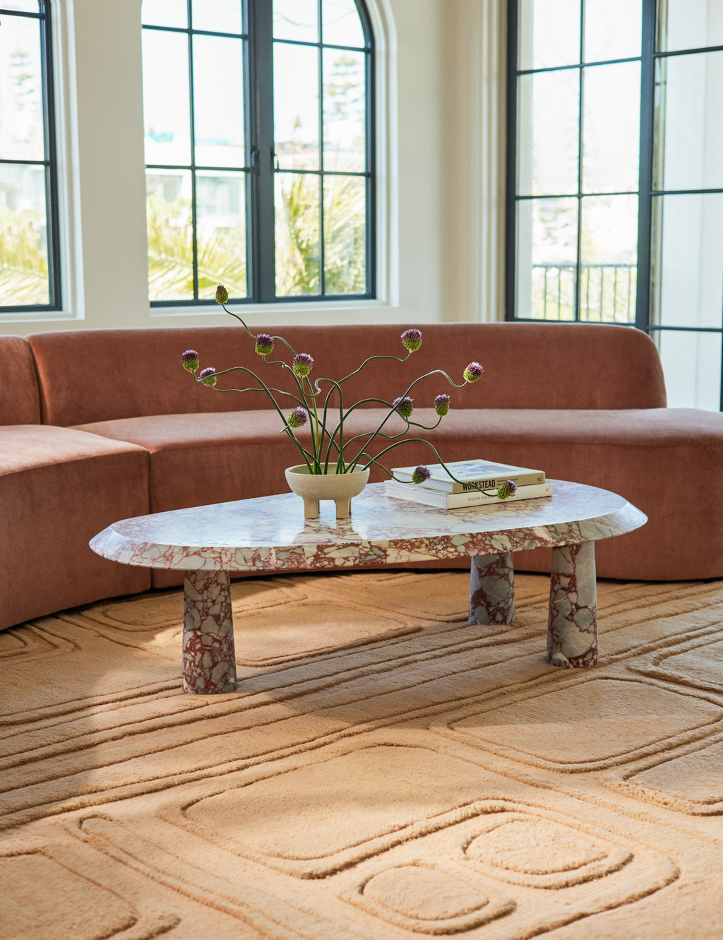 Lulu and Georgia - Rodolfo Marble Coffee Table